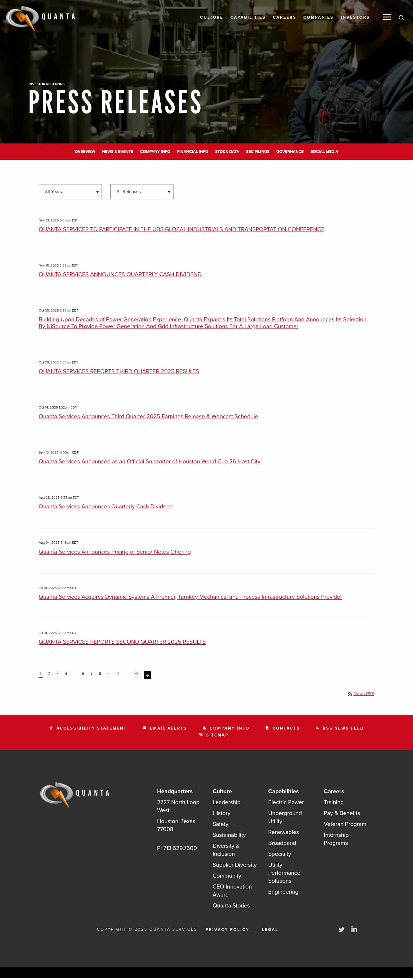 Latest website image capture