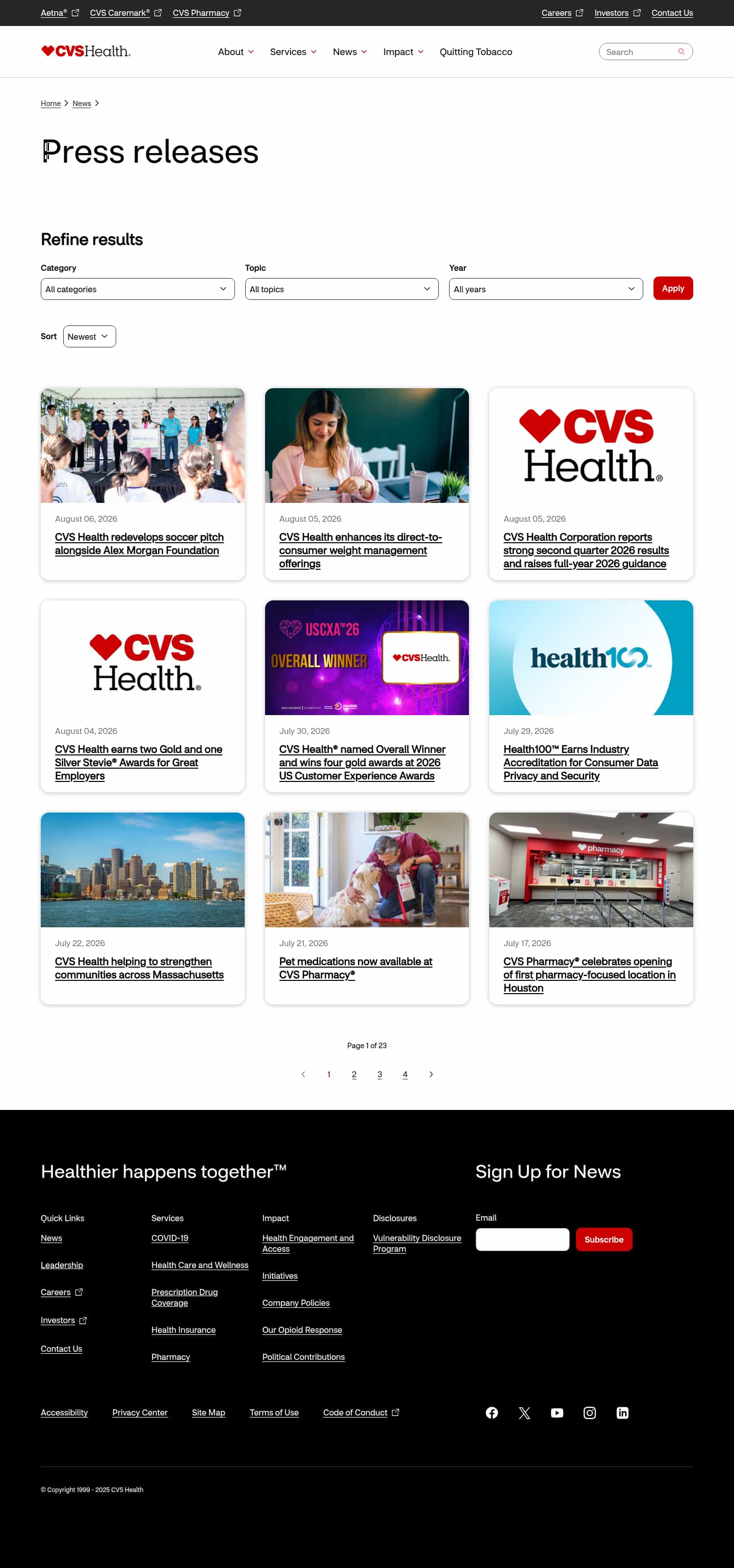 Latest website image capture