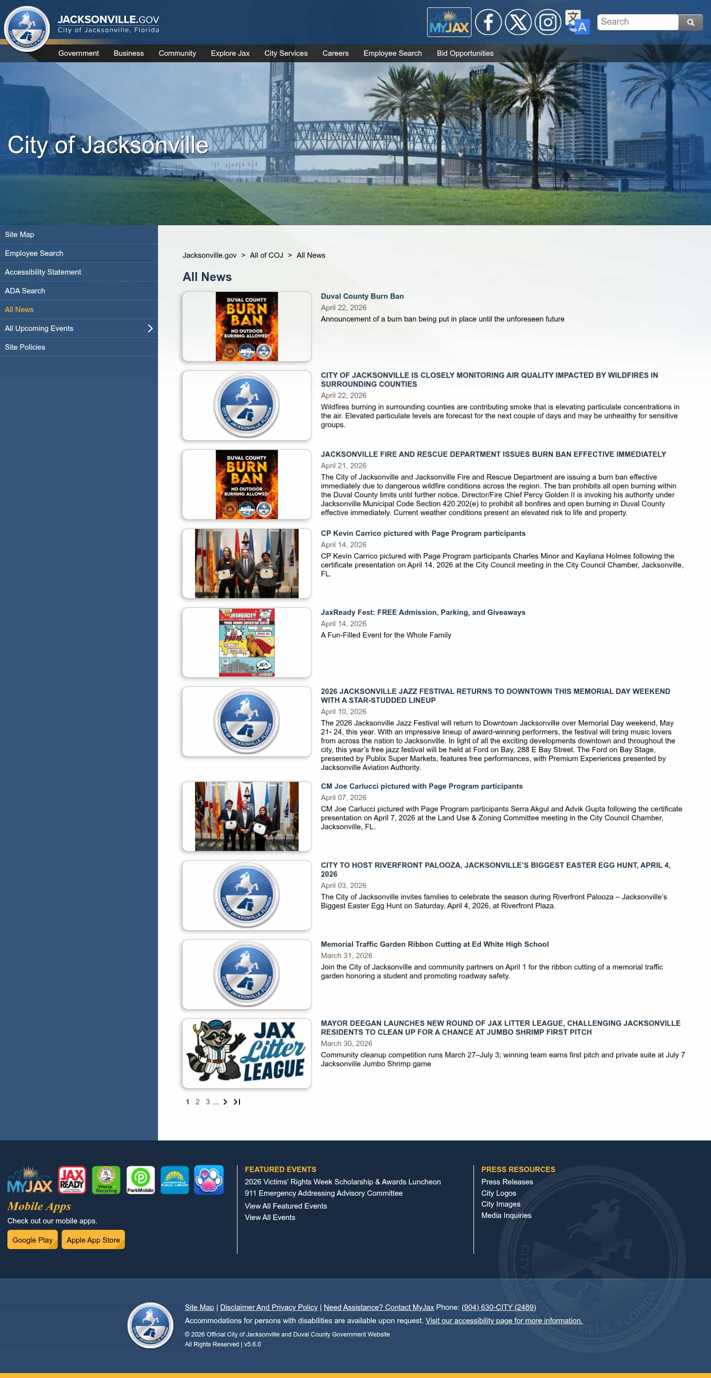 Latest website image capture