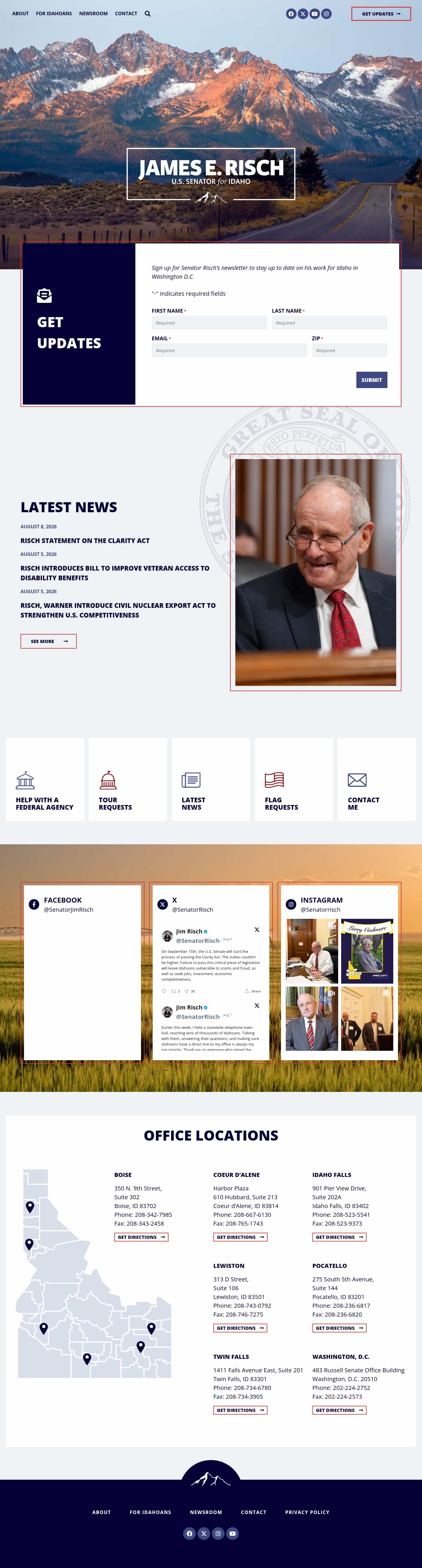 Latest website image capture