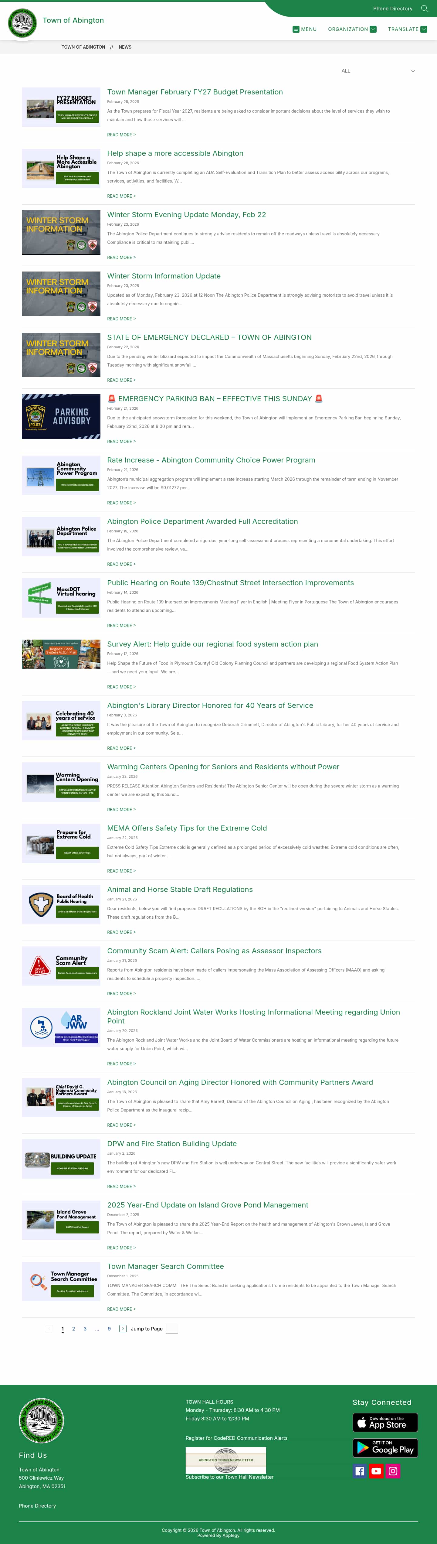 Latest website image capture