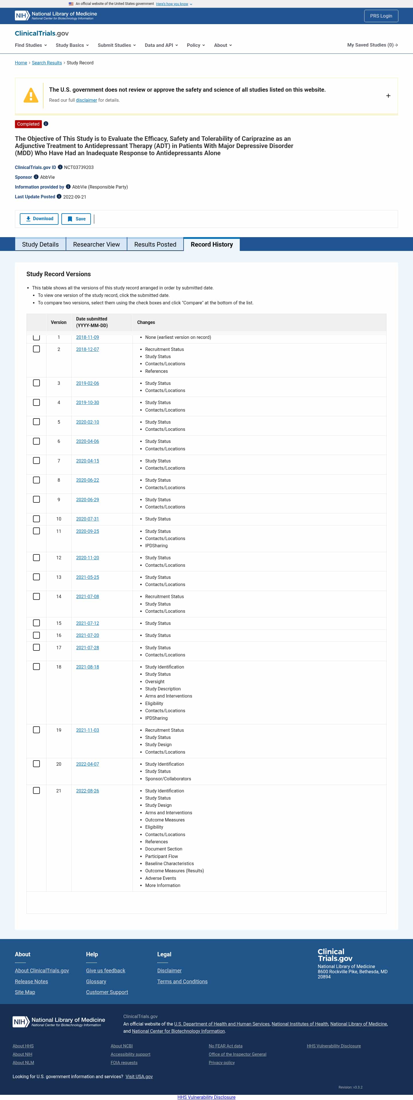 Latest website image capture