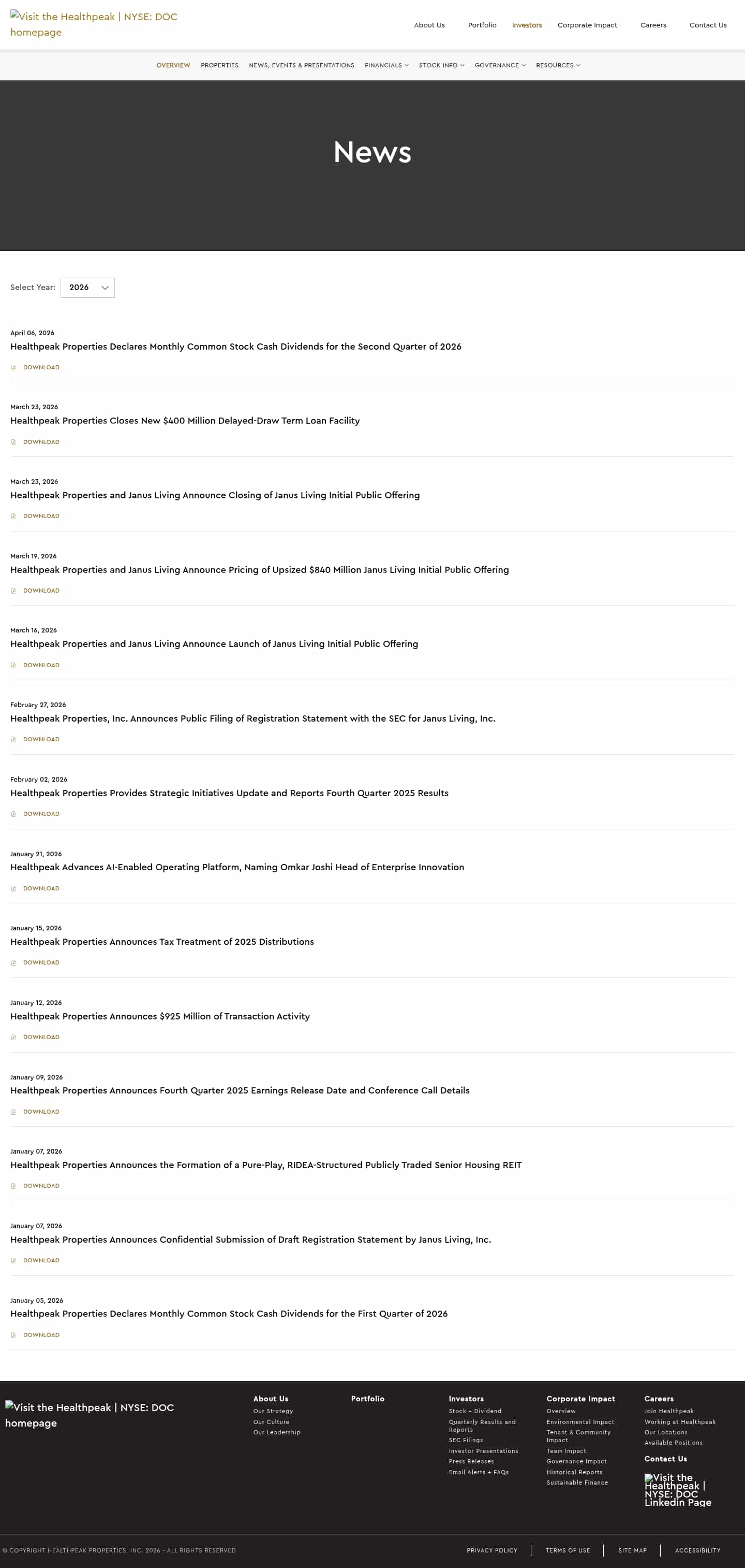 Latest website image capture