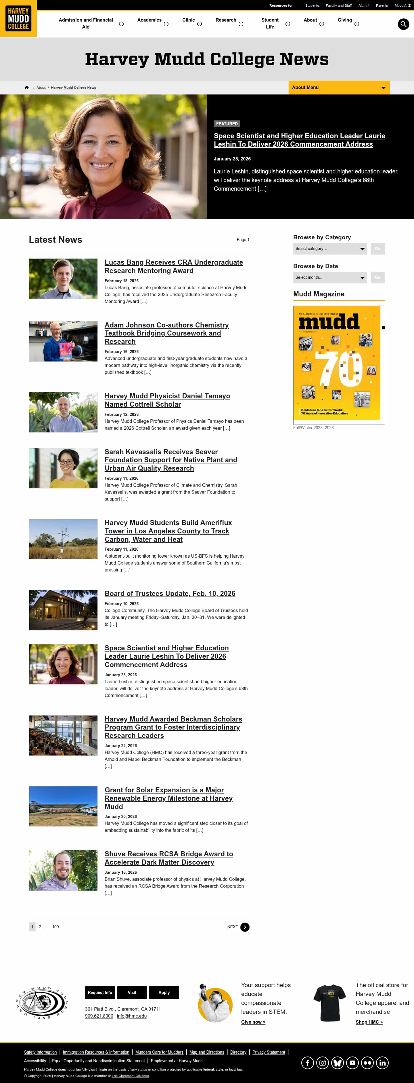 Latest website image capture