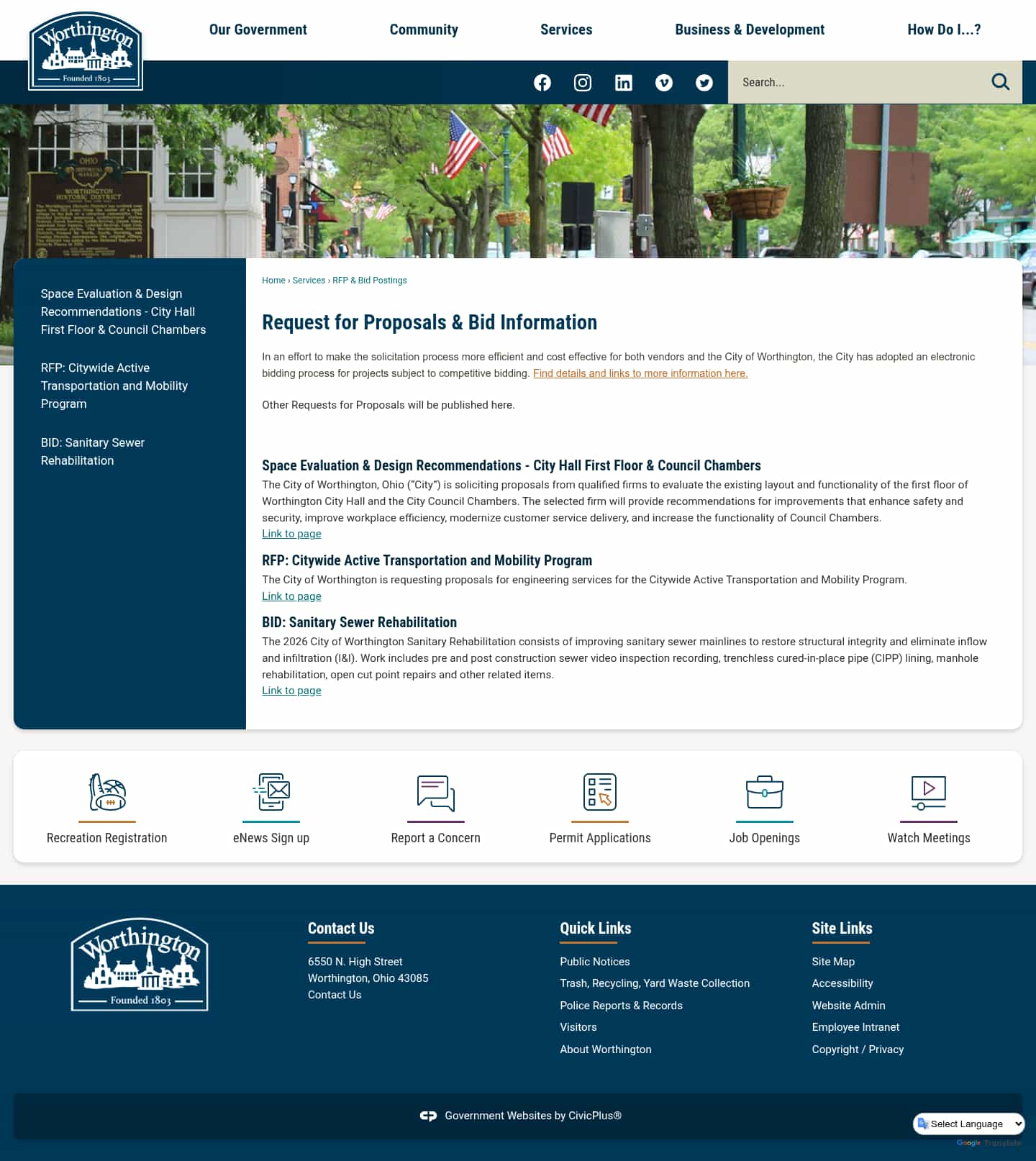 Latest website image capture
