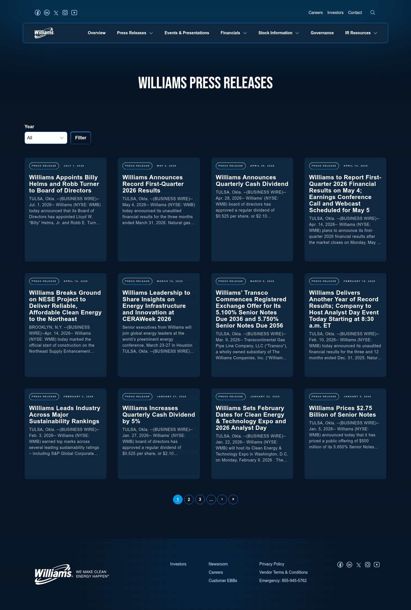 Latest website image capture