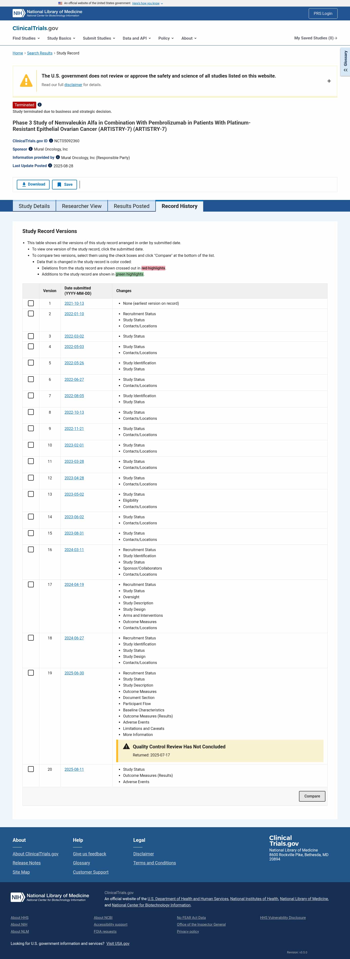 Latest website image capture