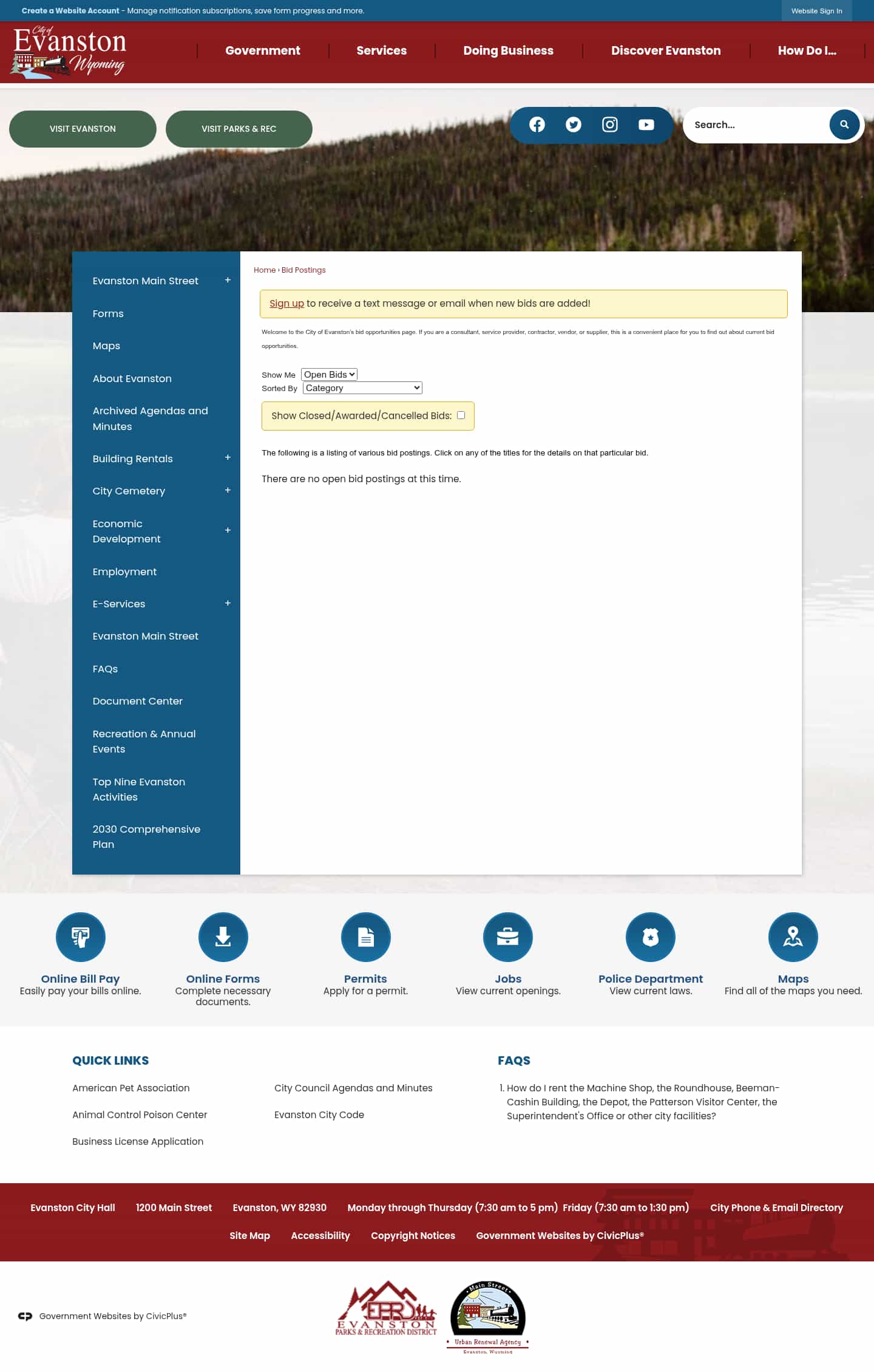 Latest website image capture