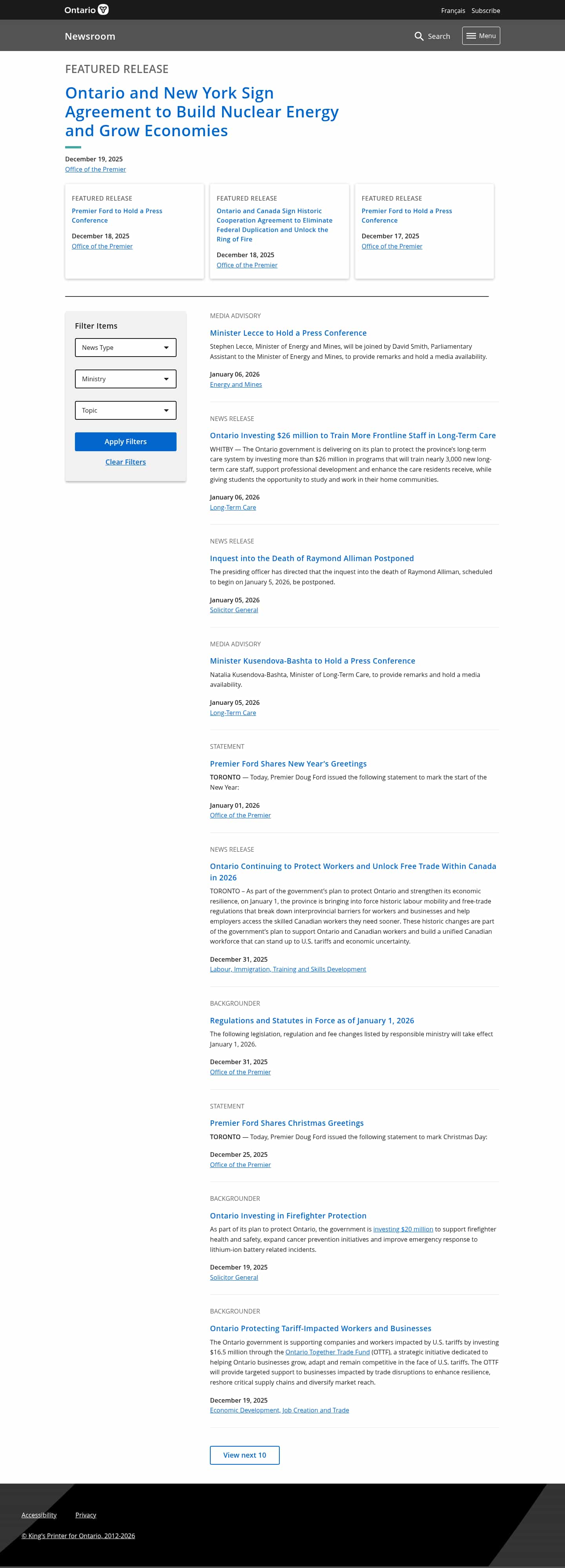 Latest website image capture