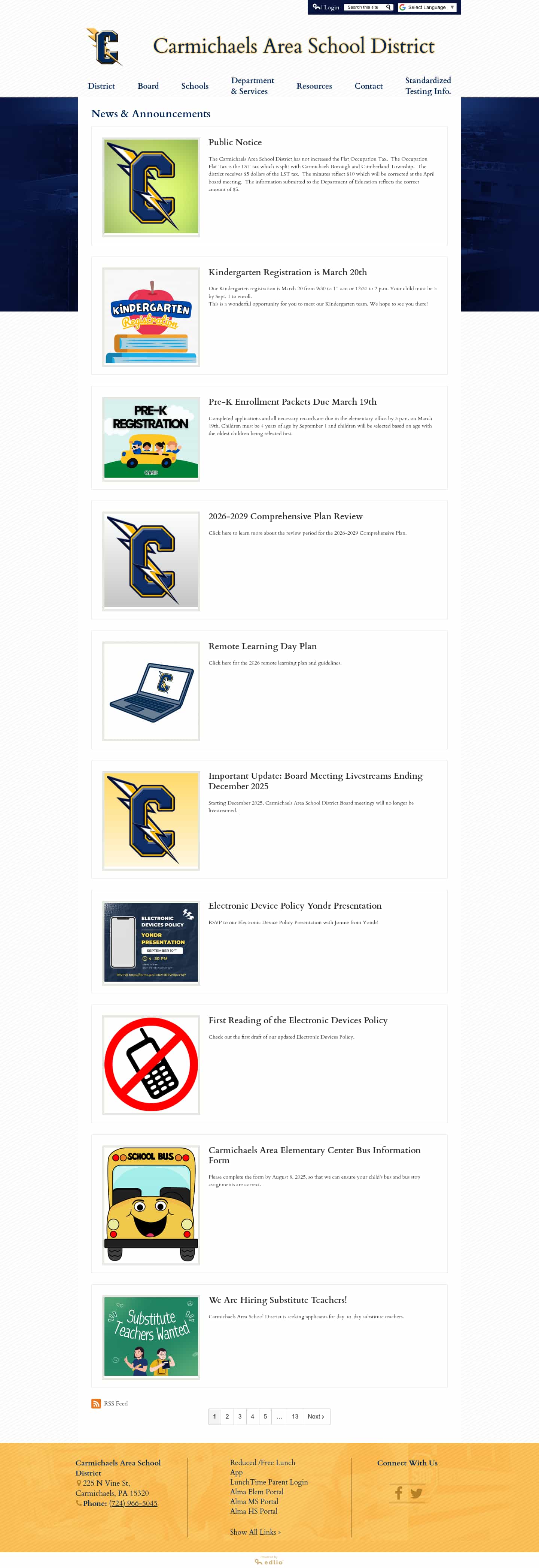 Latest website image capture