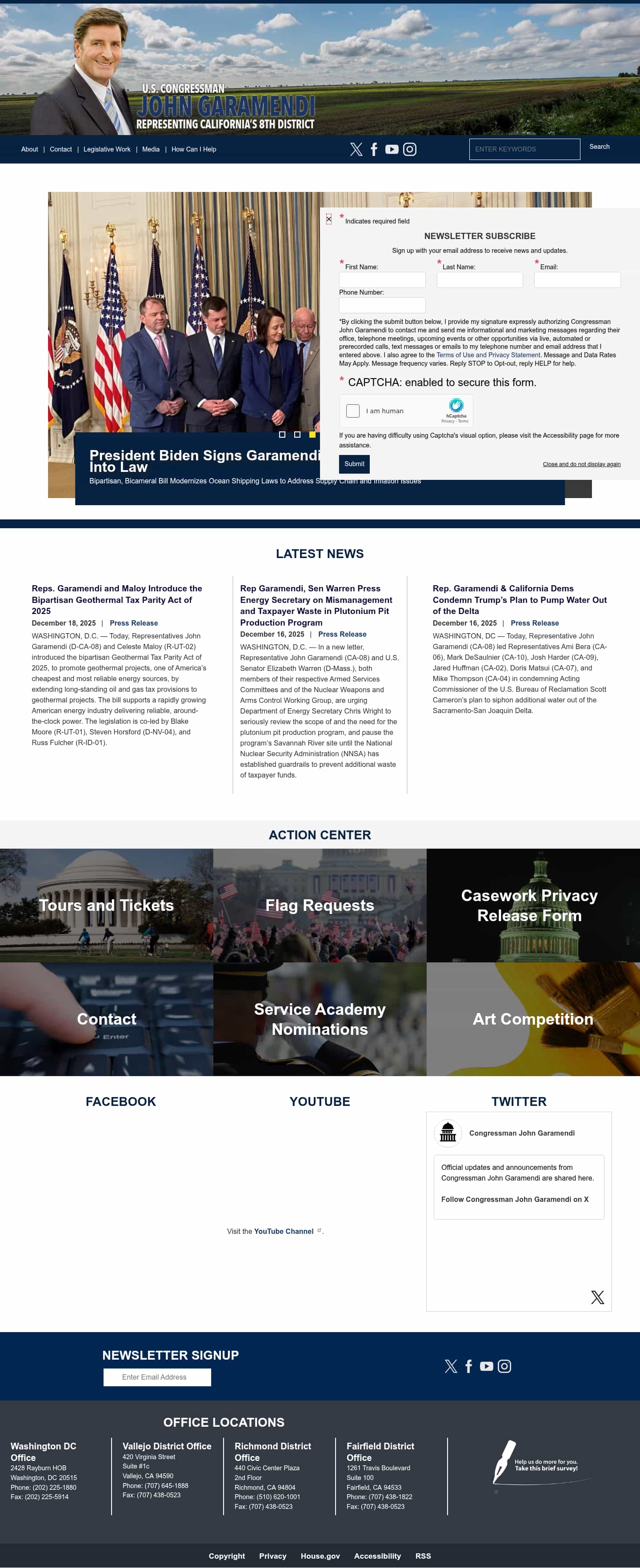 Latest website image capture