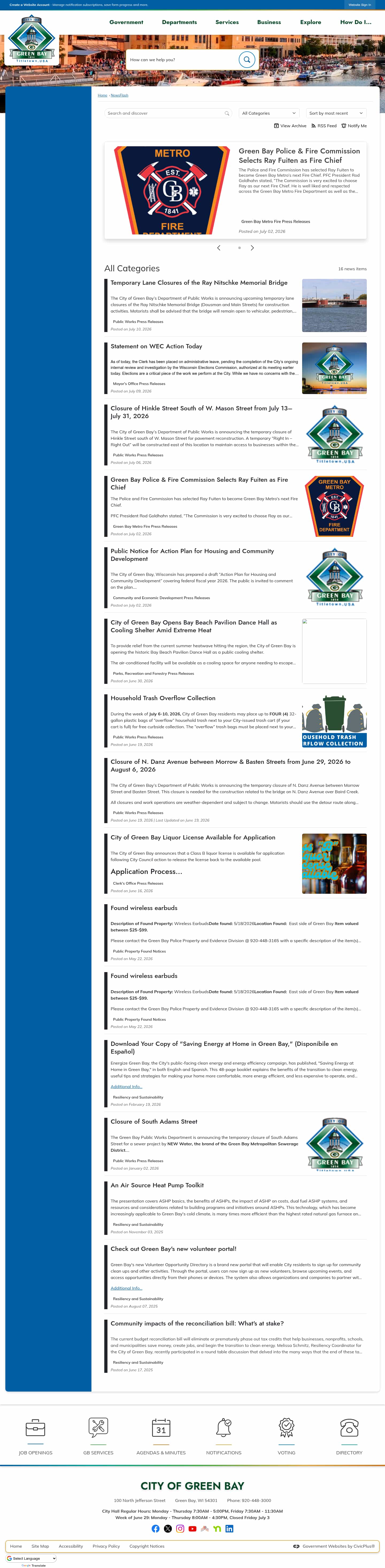 Latest website image capture
