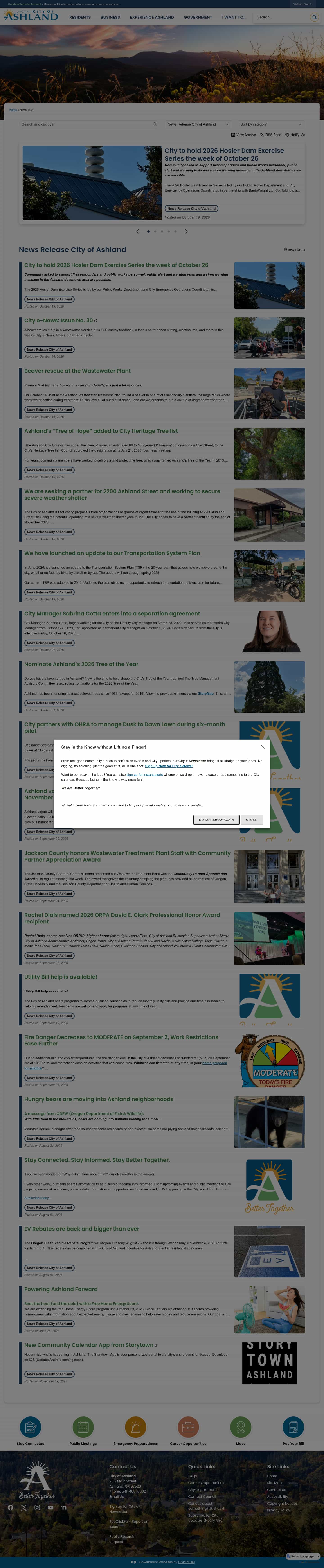 Latest website image capture