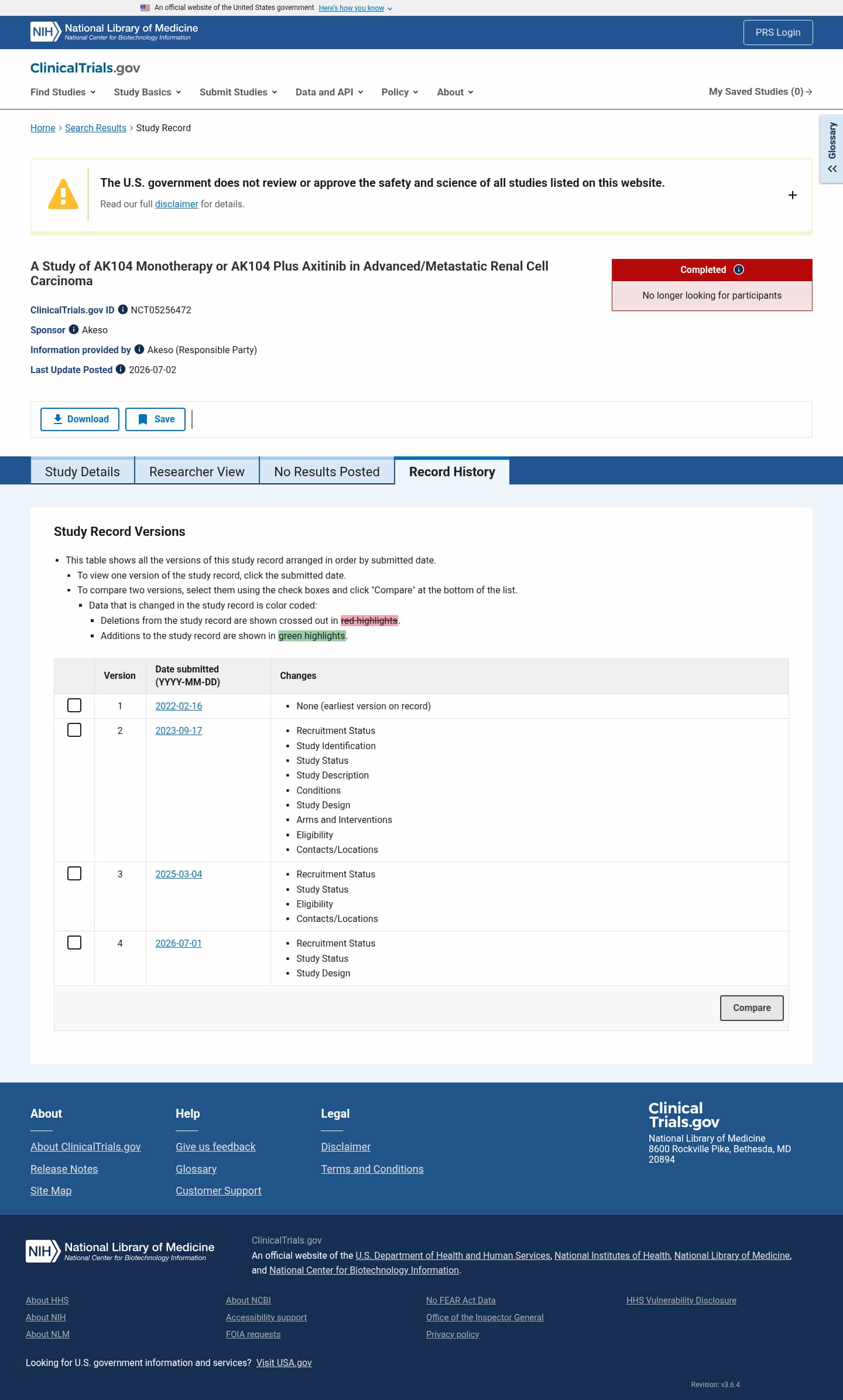 Latest website image capture