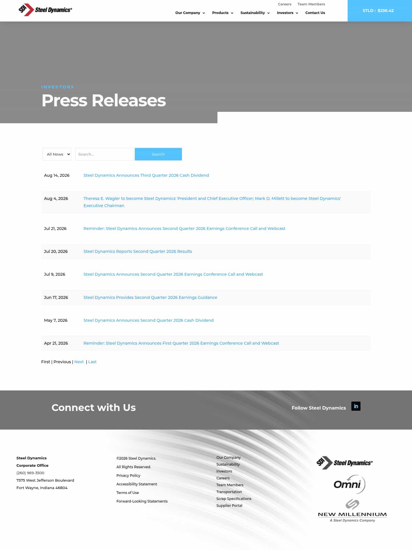 Latest website image capture