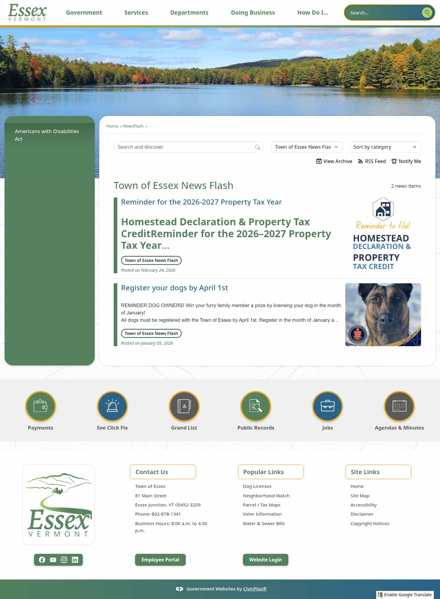 Latest website image capture
