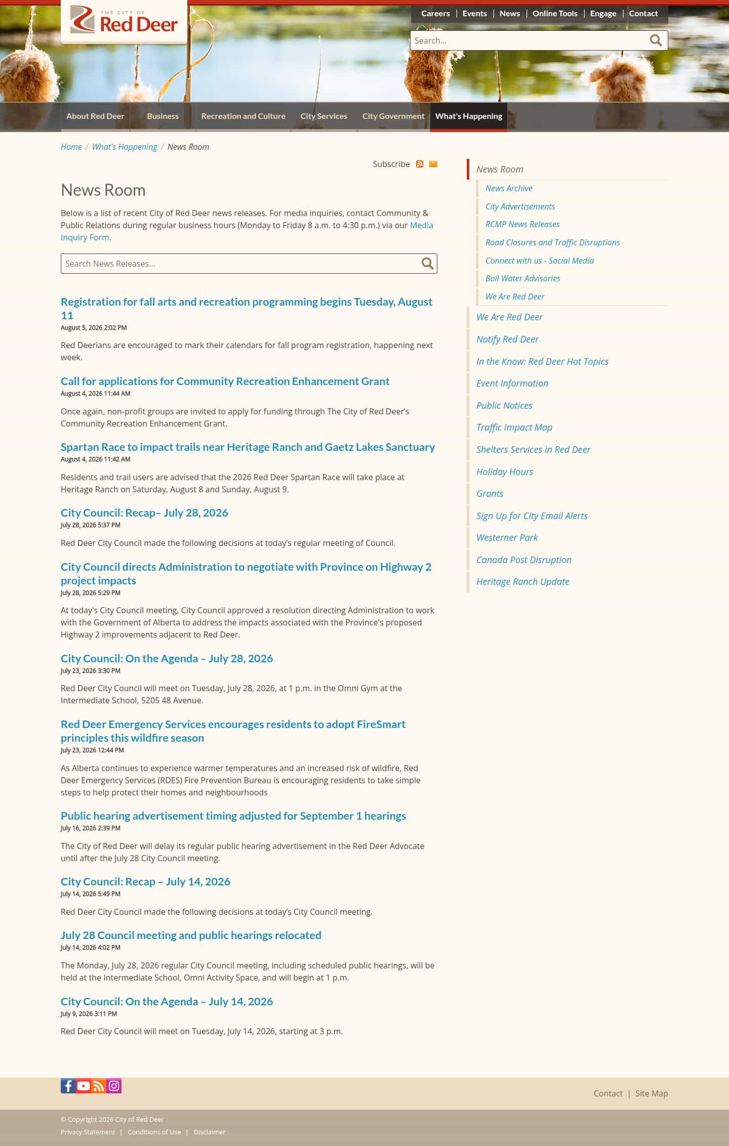 Latest website image capture