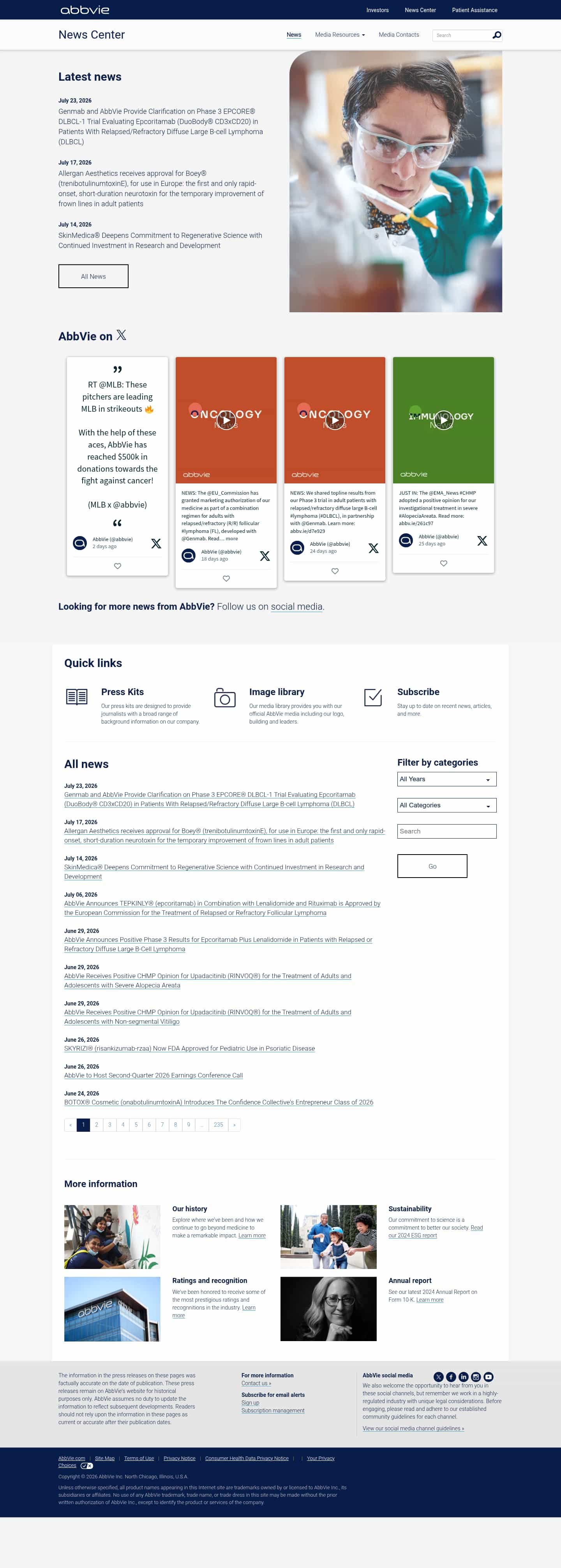 Latest website image capture