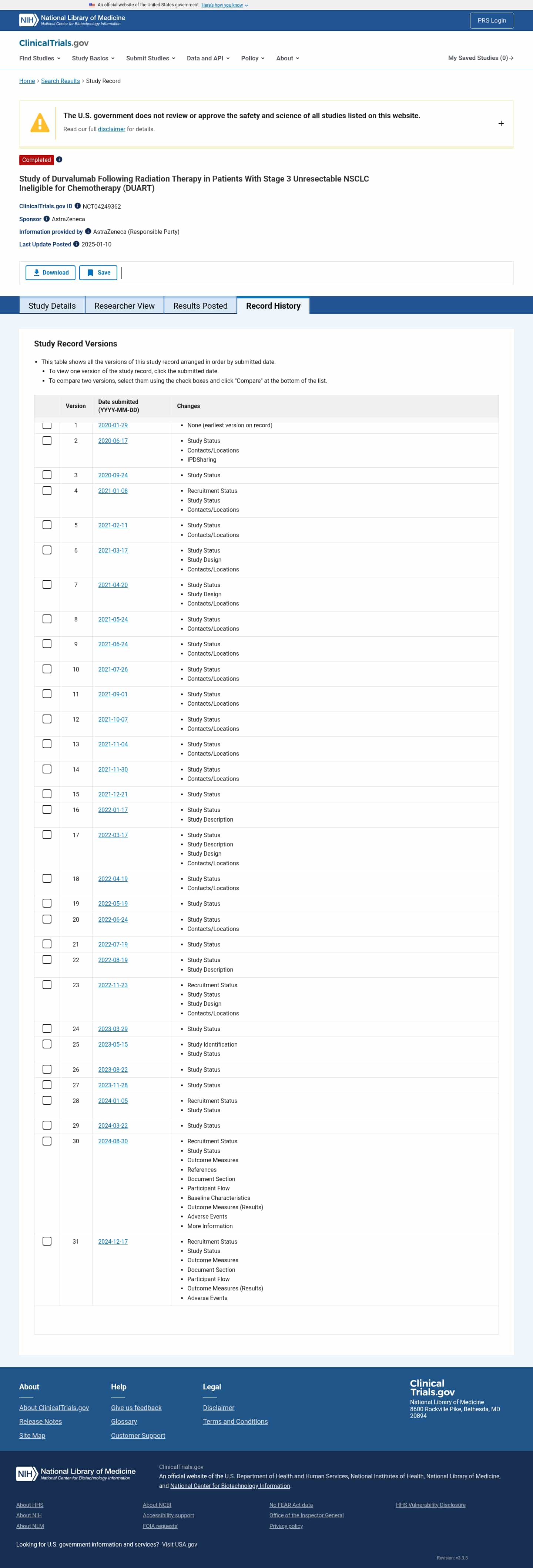 Latest website image capture