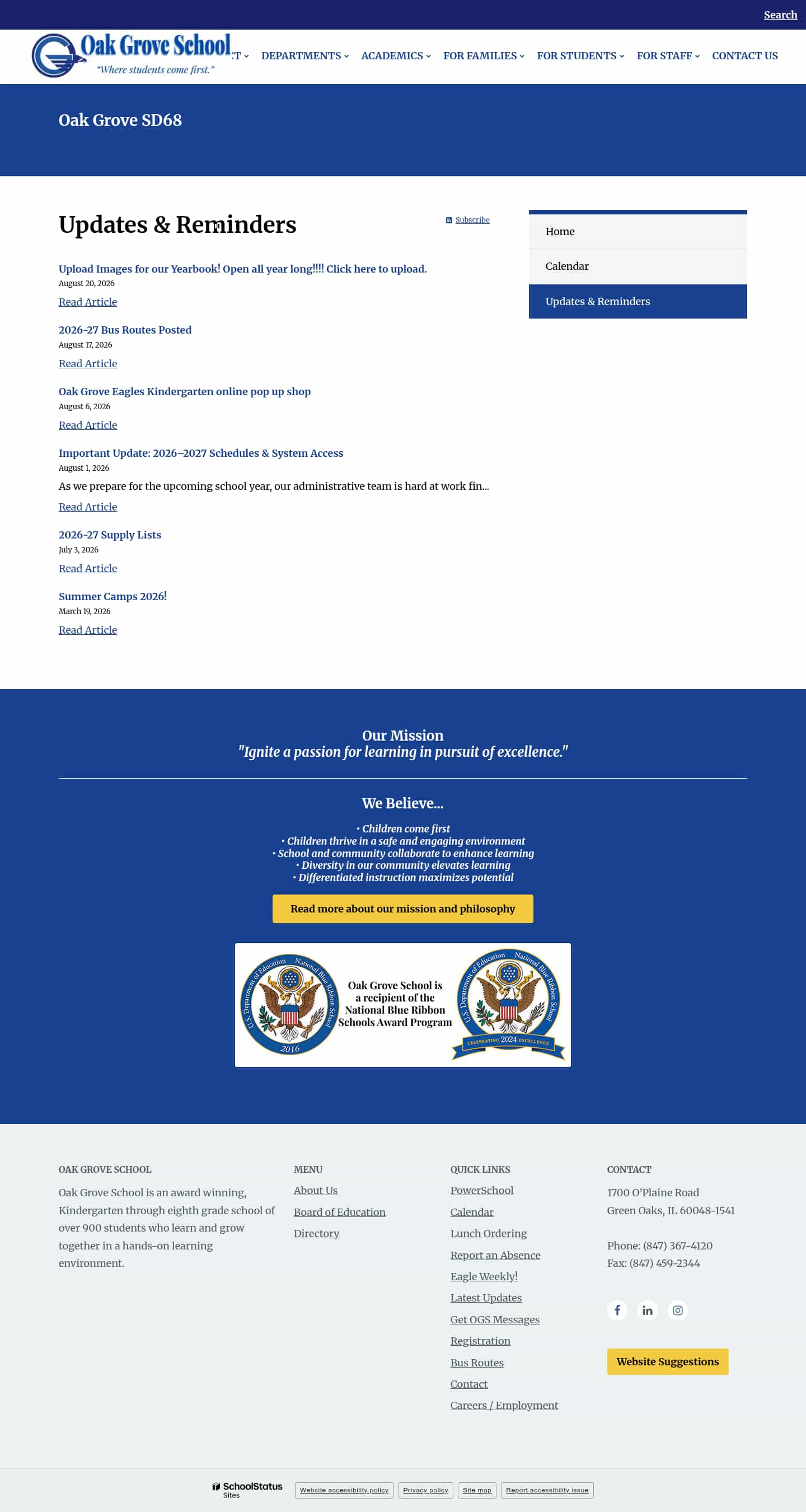Latest website image capture