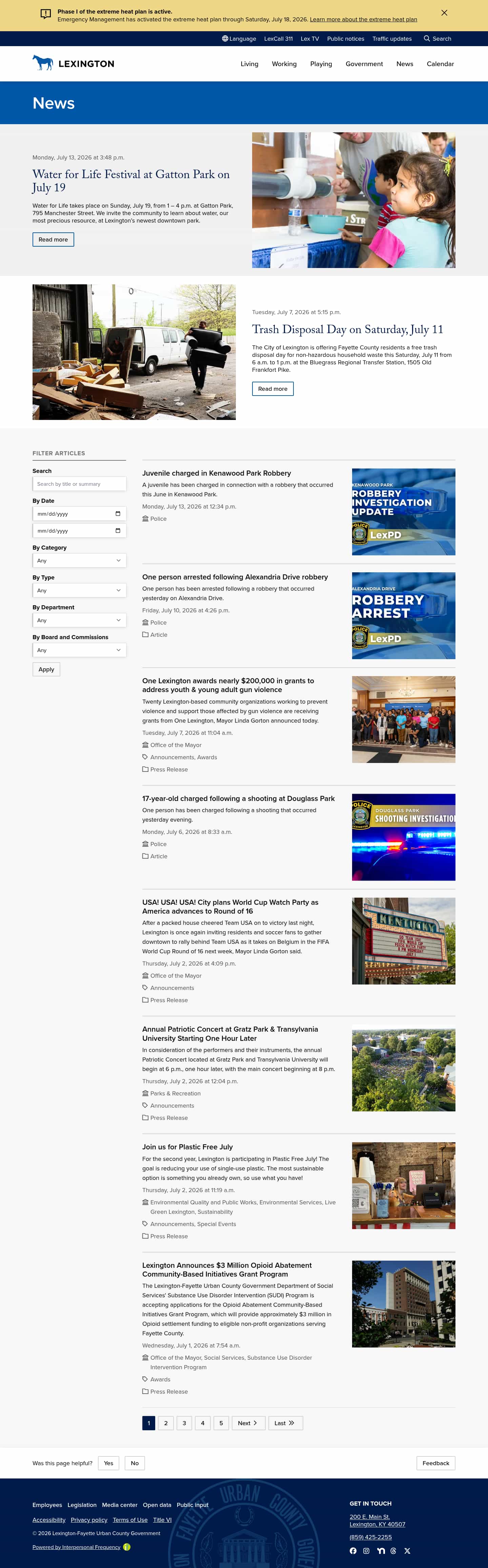 Latest website image capture