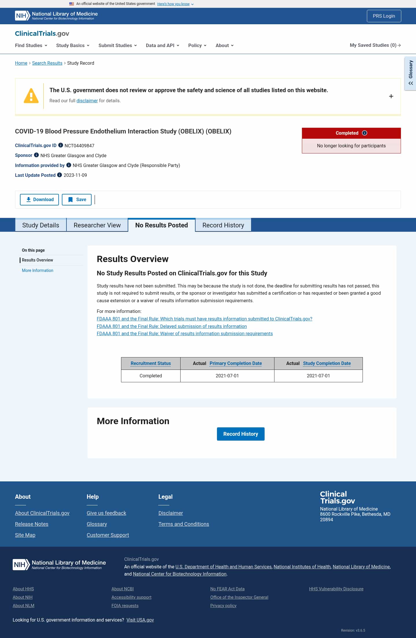 Latest website image capture
