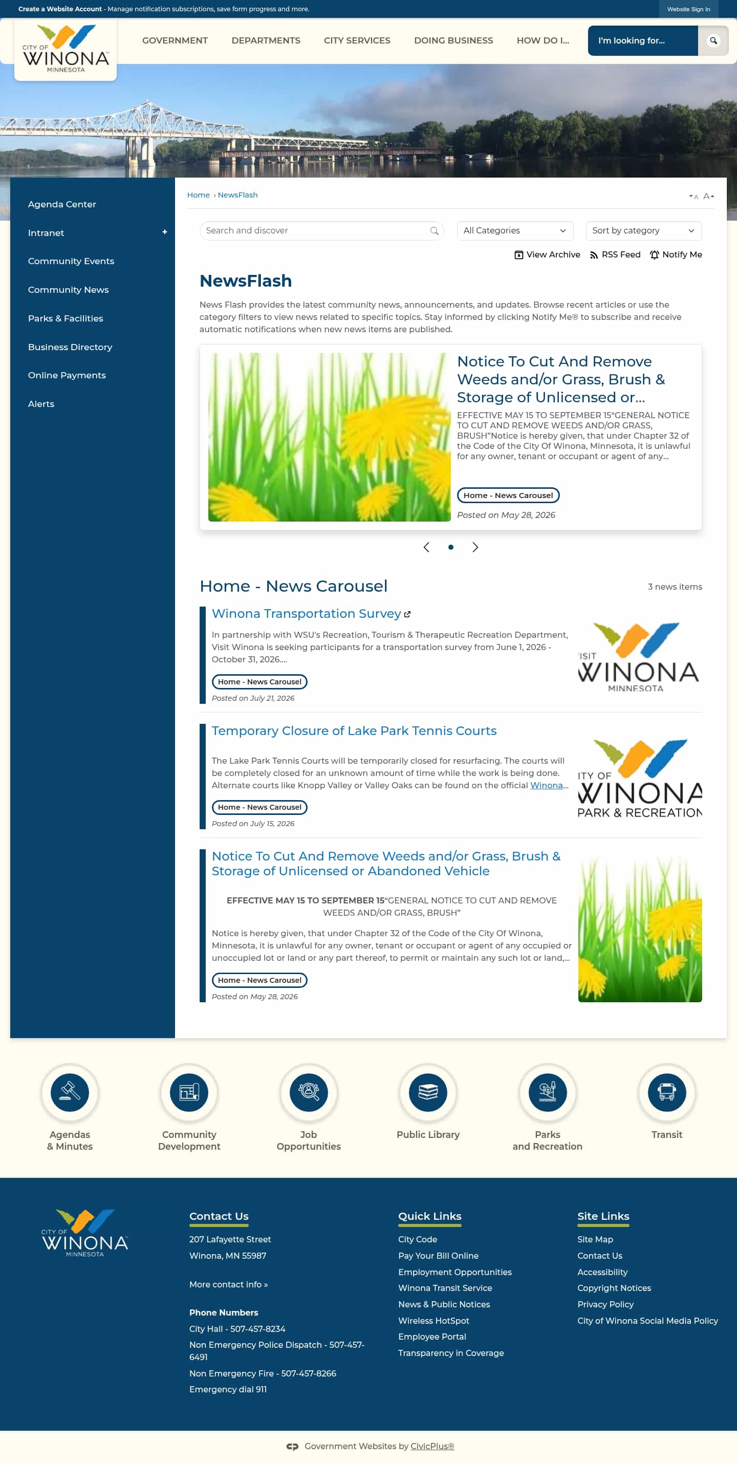 Latest website image capture