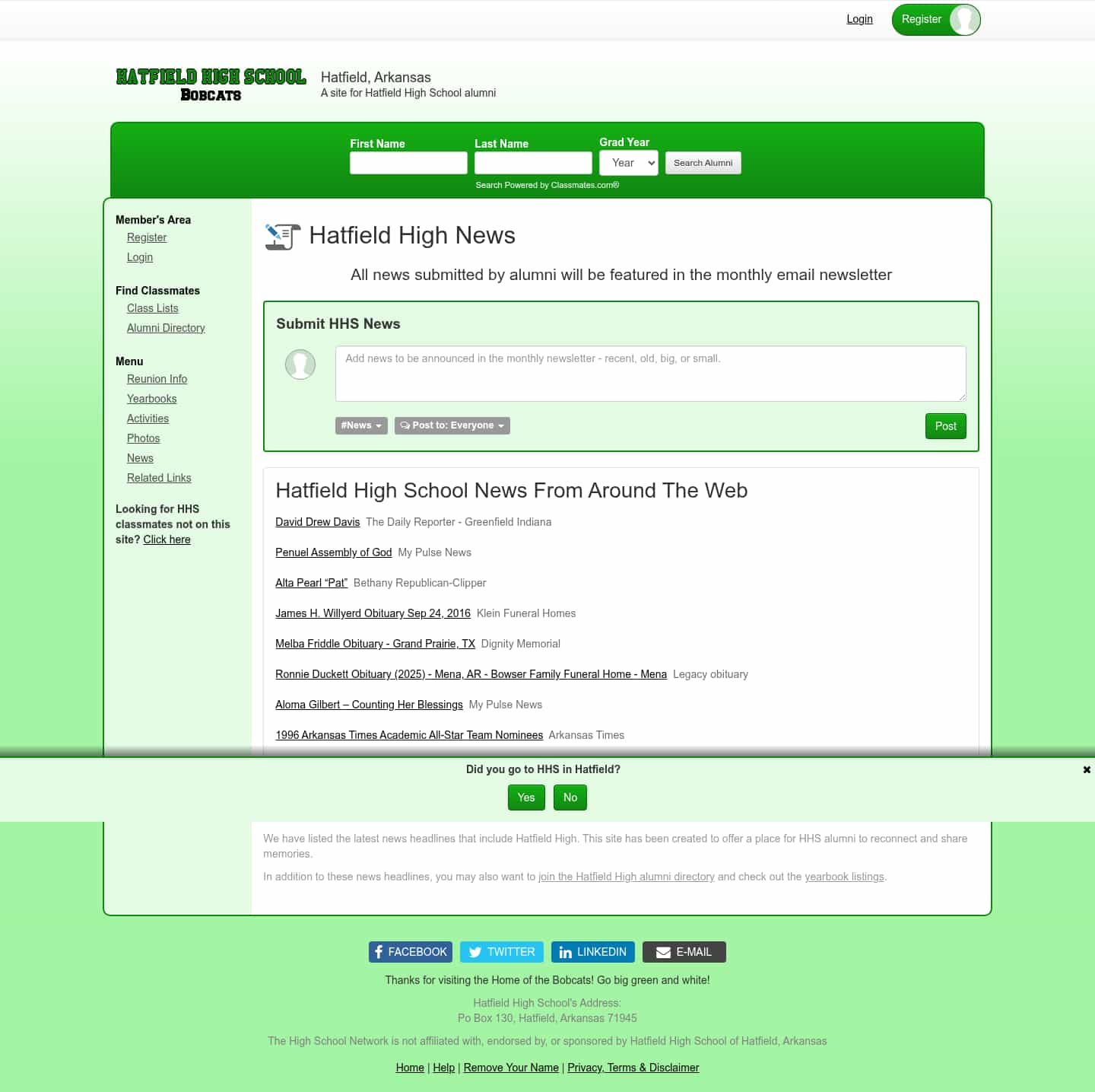 Latest website image capture