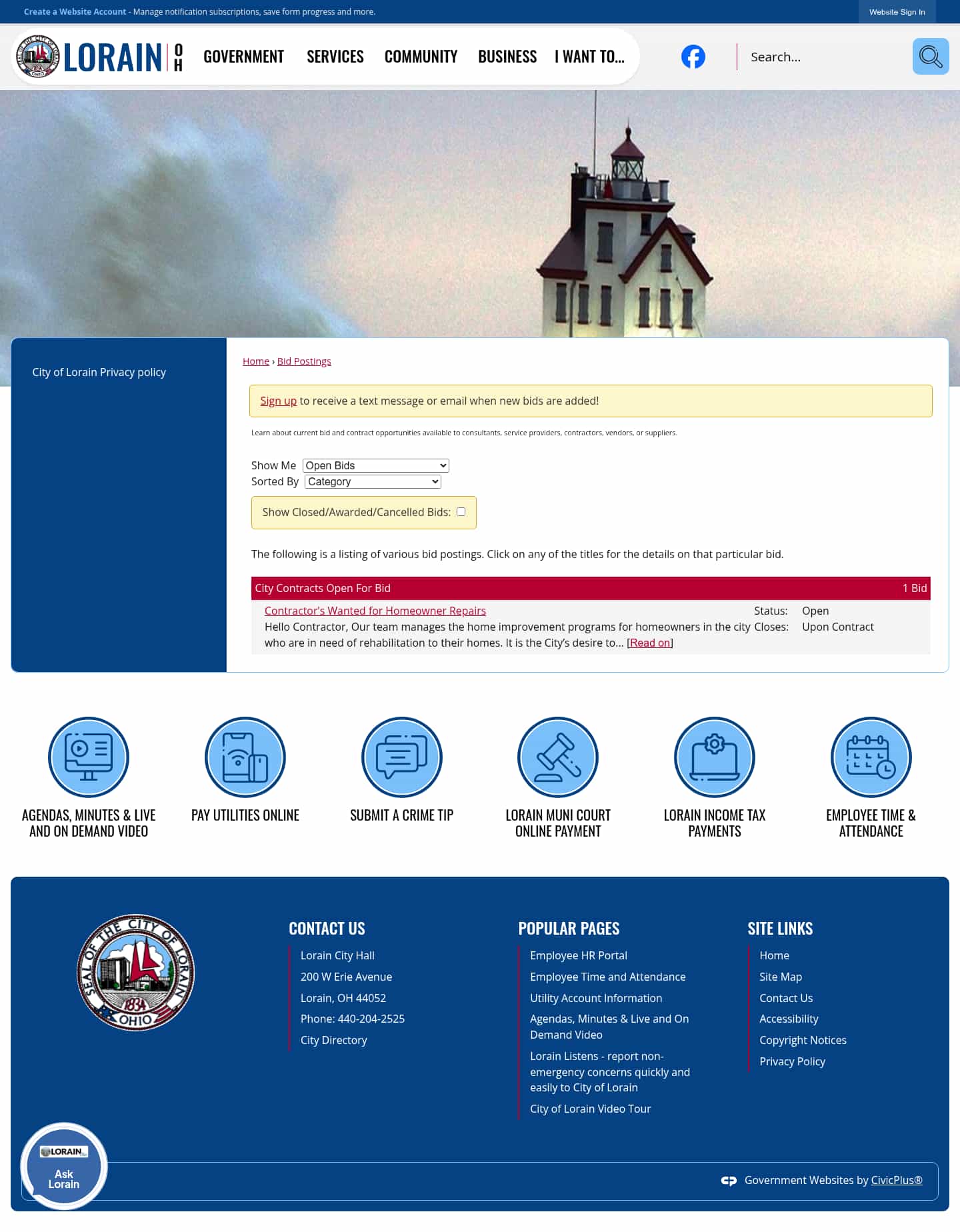 Latest website image capture