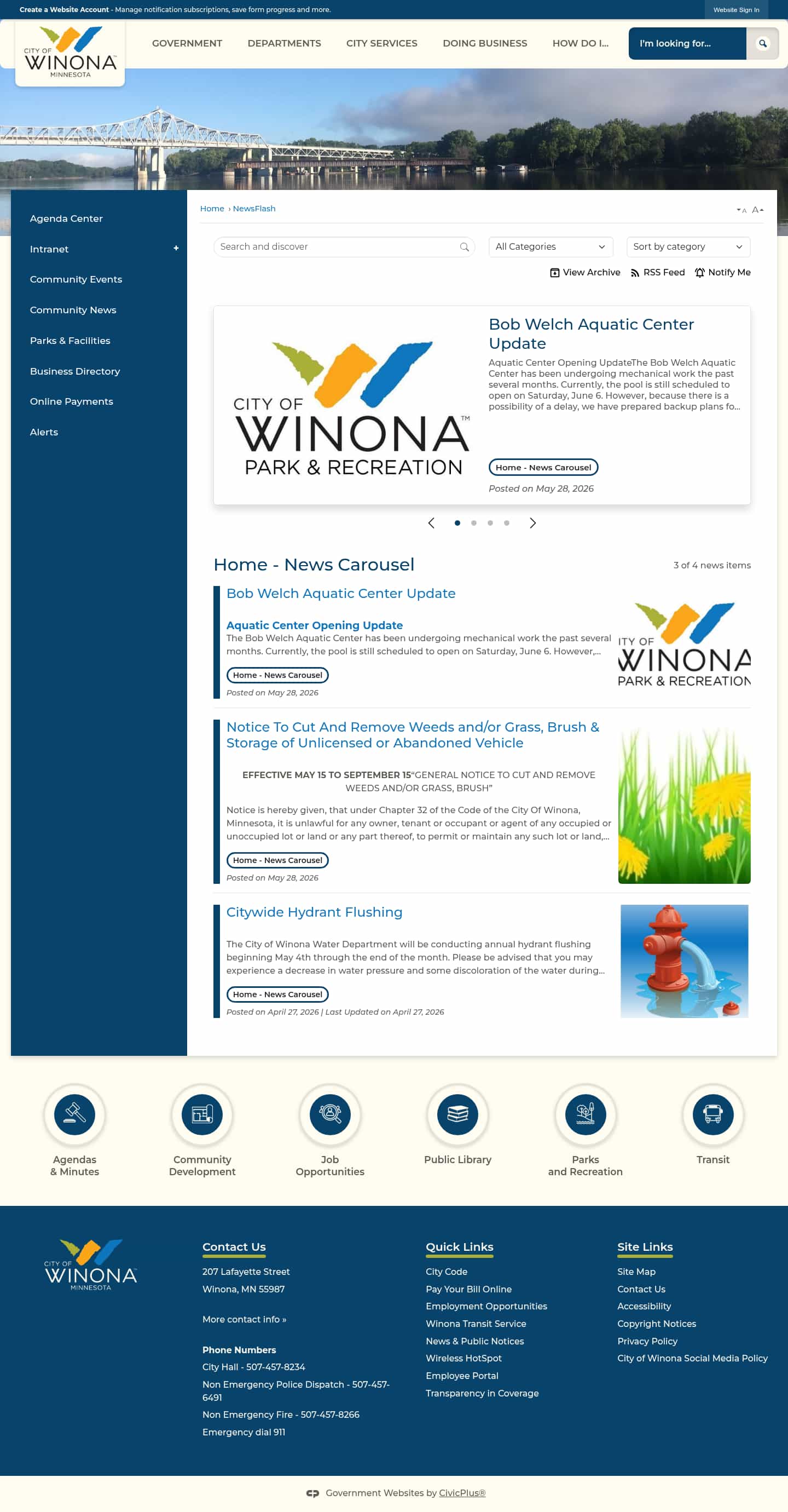 Latest website image capture