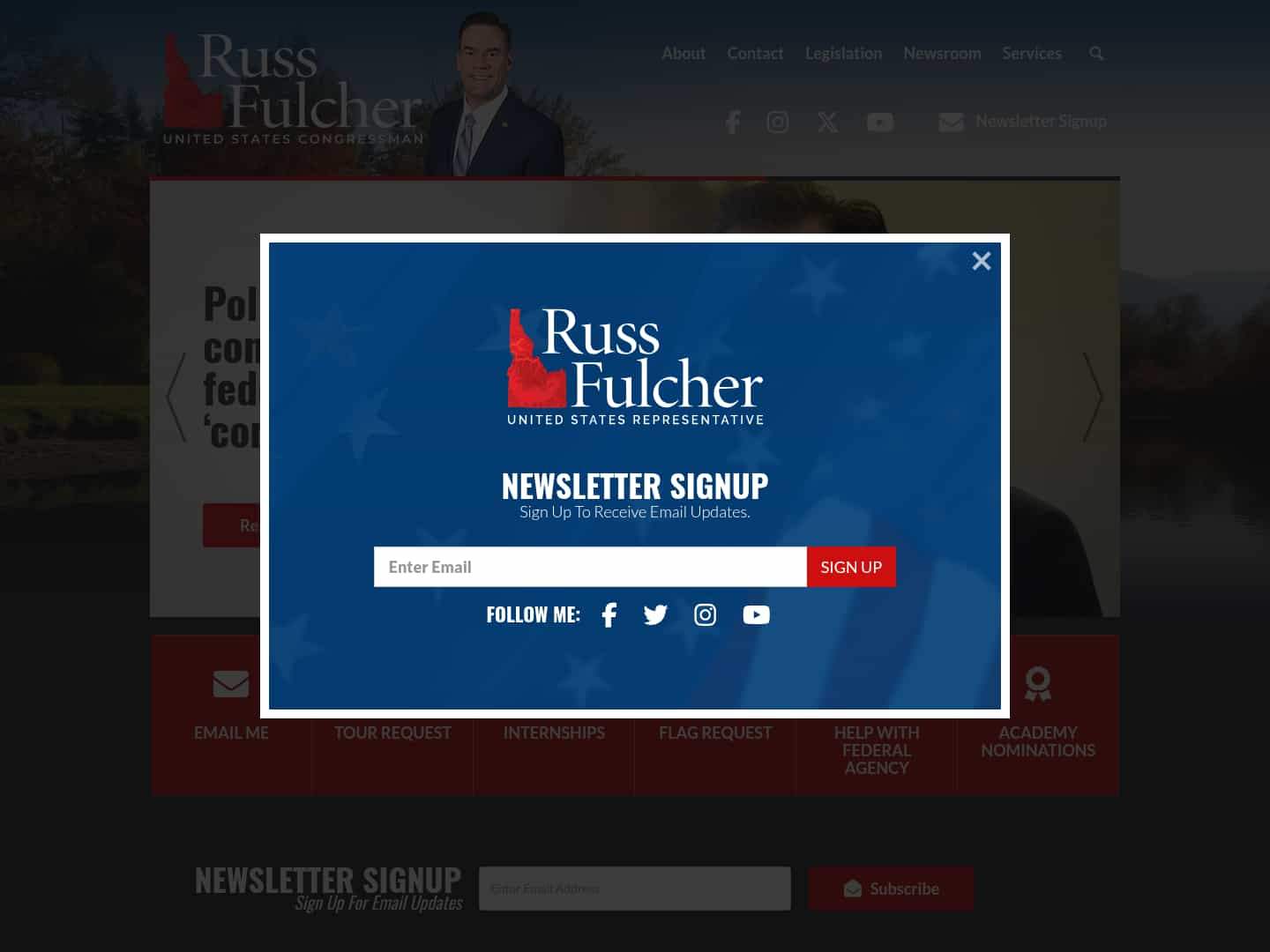 Latest website image capture