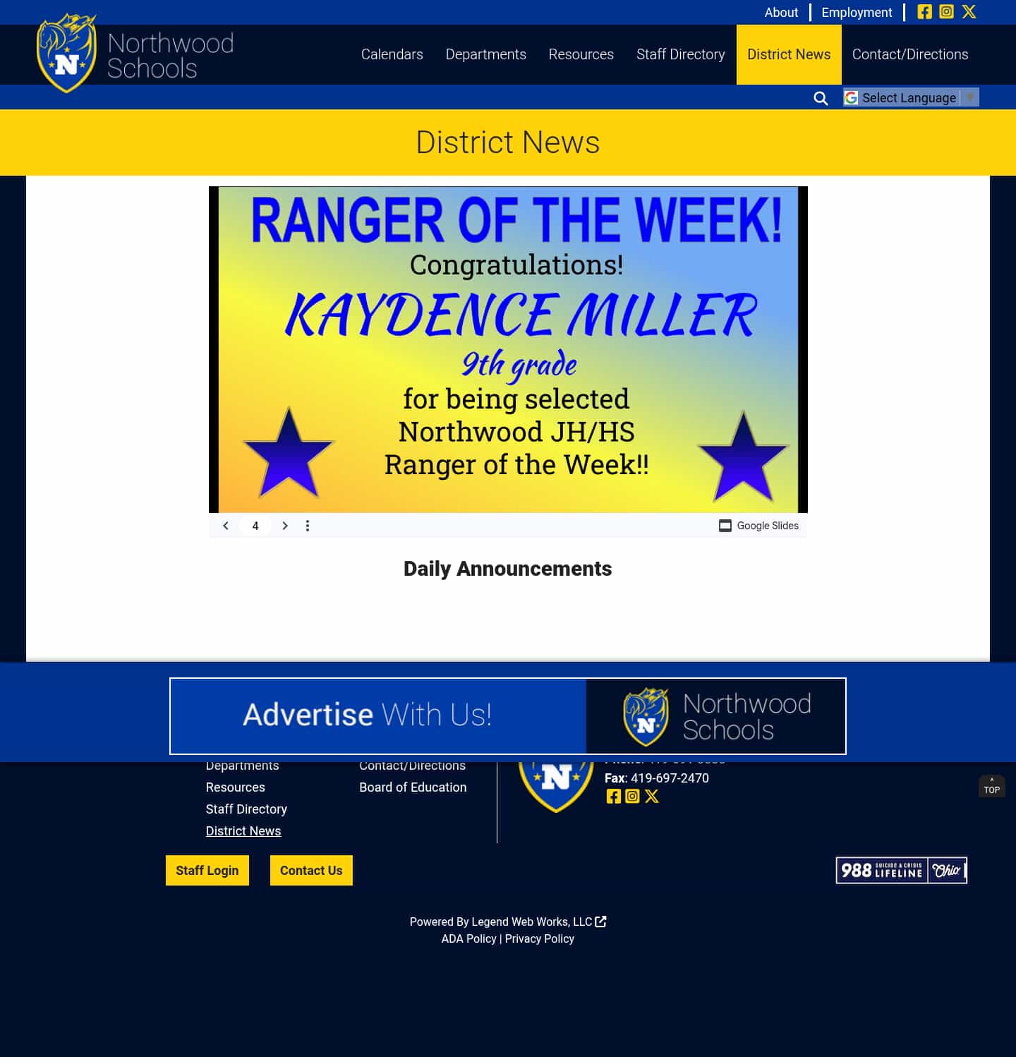 Latest website image capture