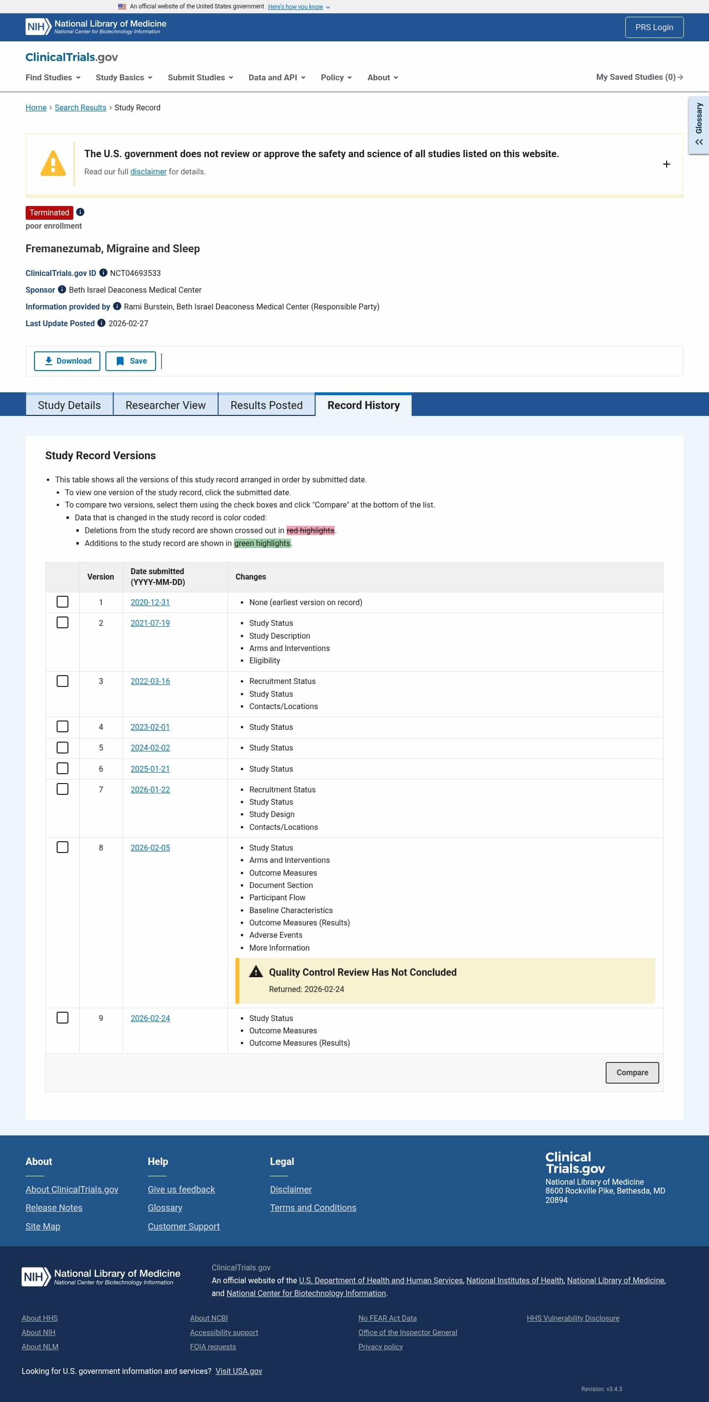 Latest website image capture