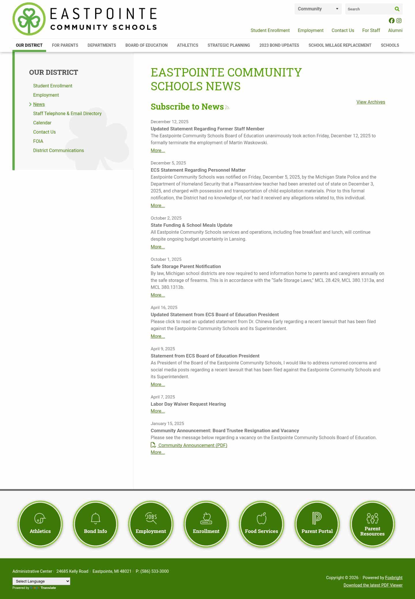 Latest website image capture