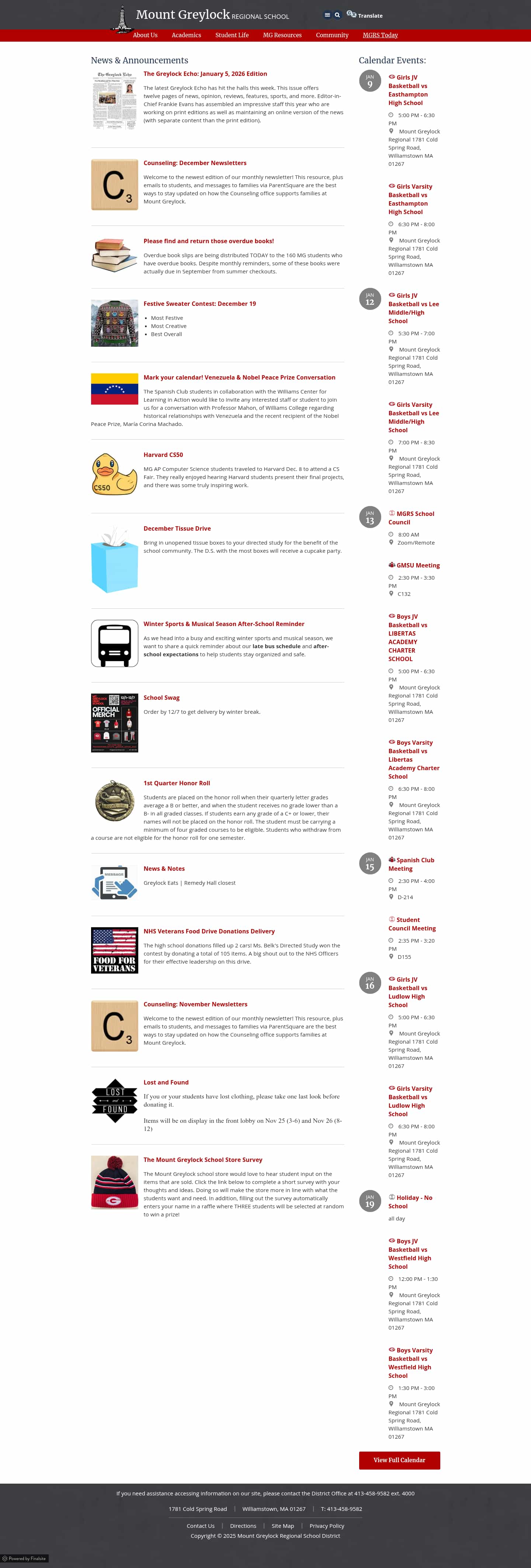 Latest website image capture