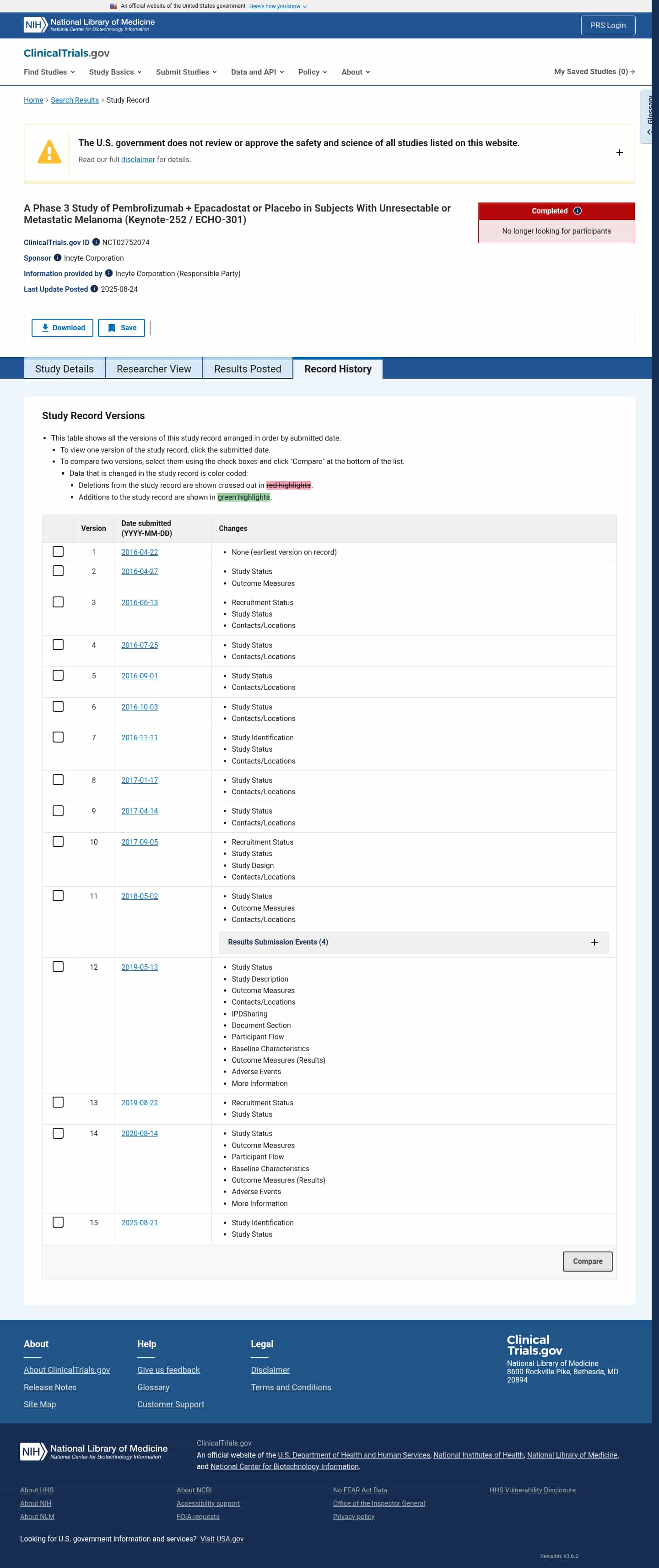 Latest website image capture