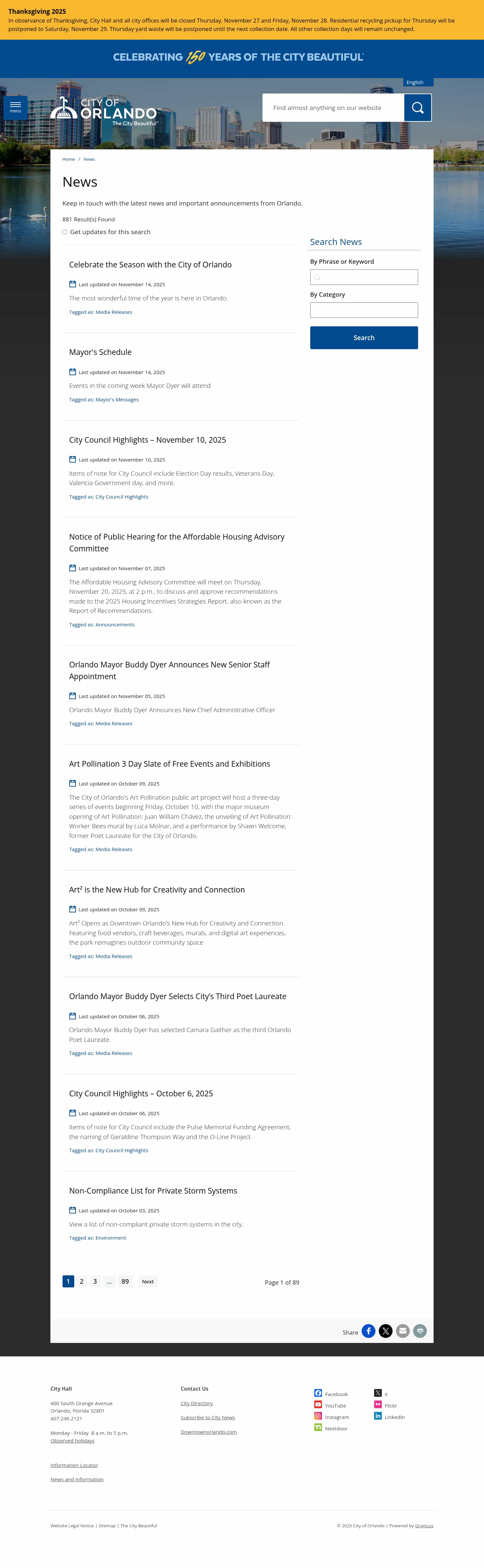 Latest website image capture
