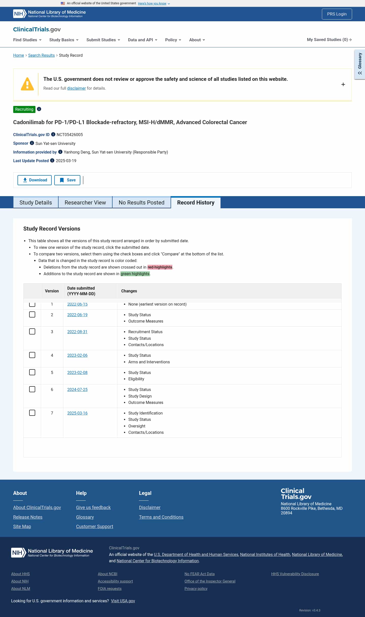 Latest website image capture
