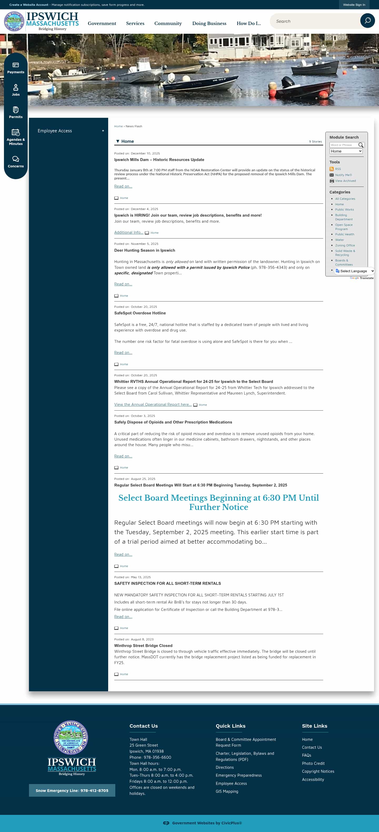 Latest website image capture