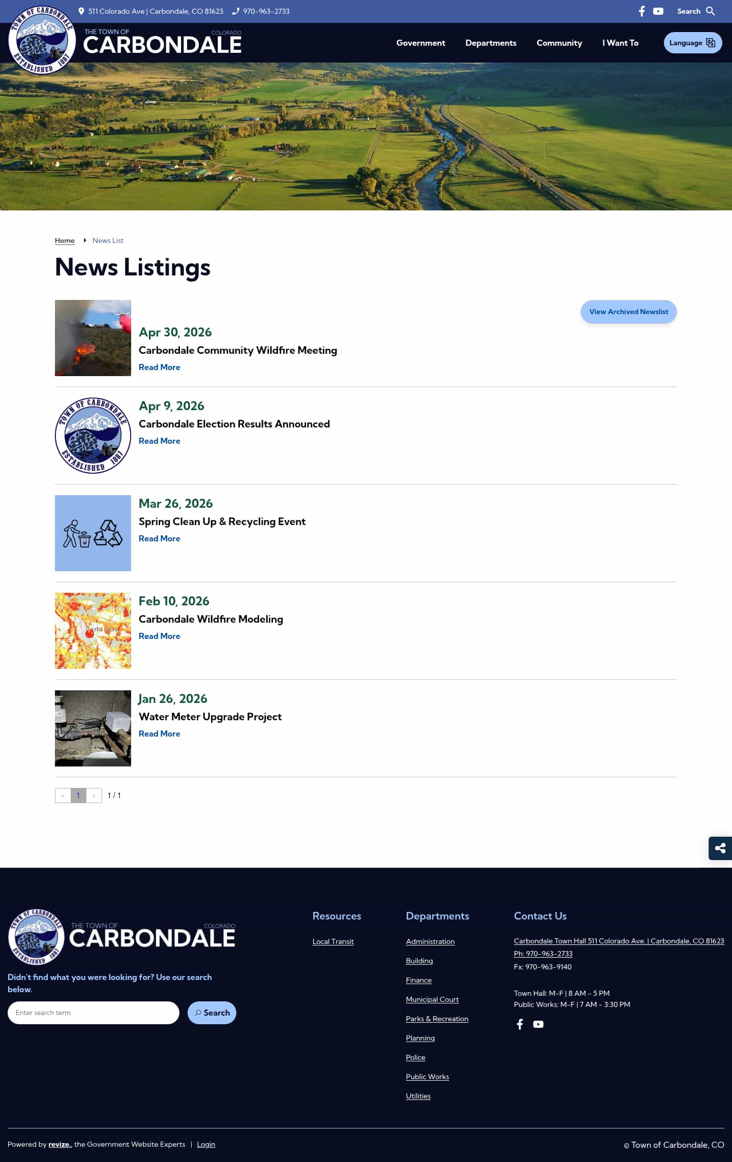 Latest website image capture