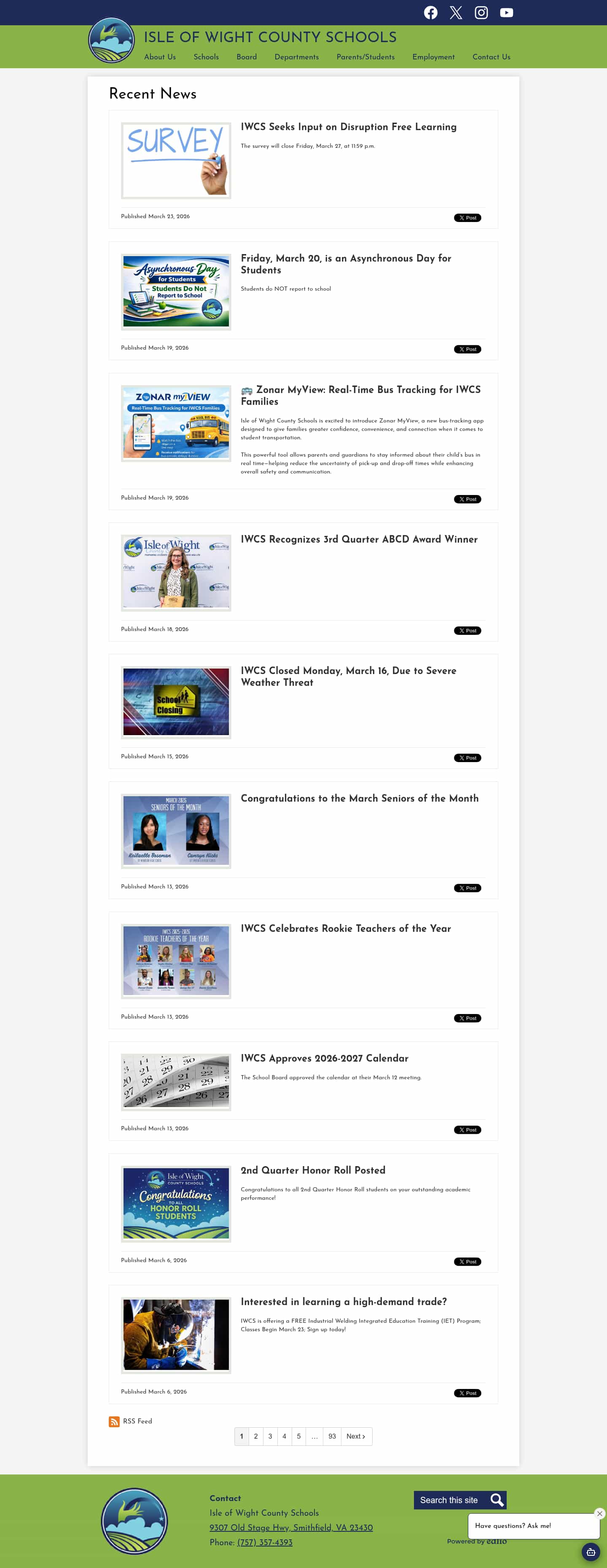 Latest website image capture