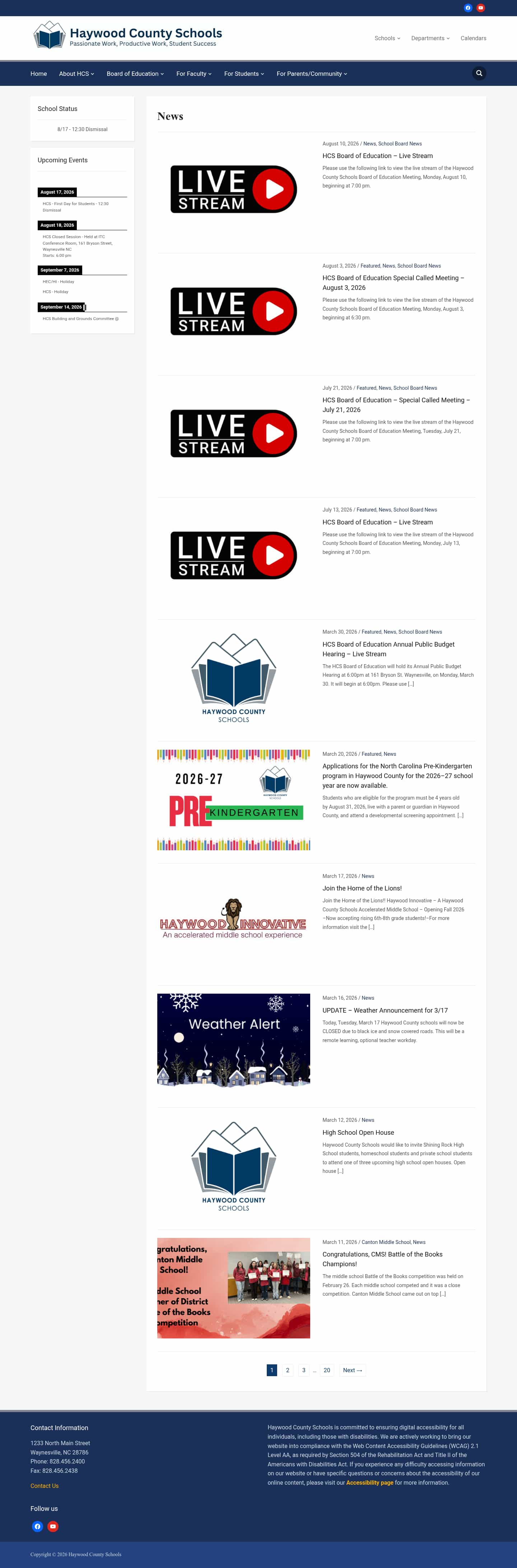 Latest website image capture