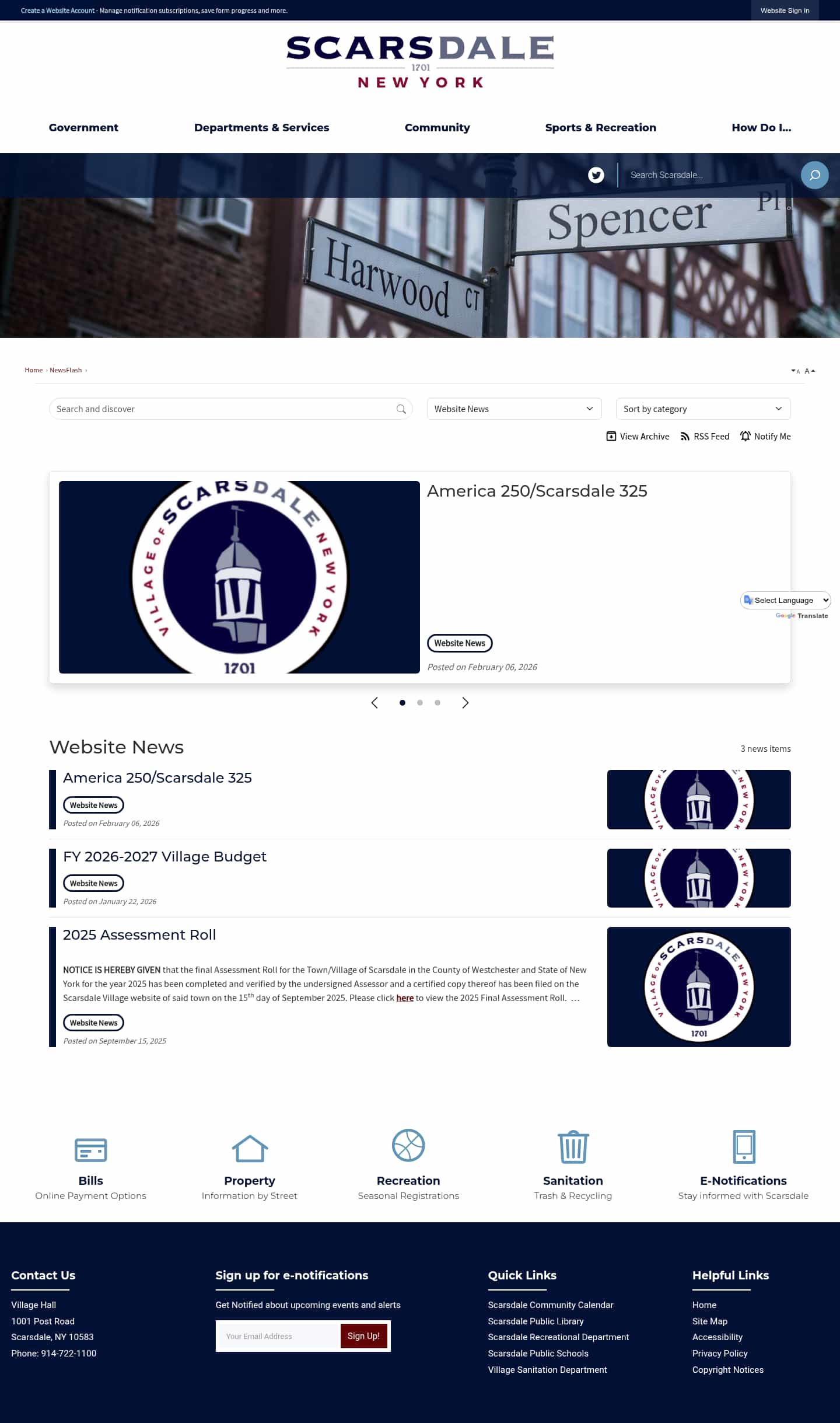 Latest website image capture