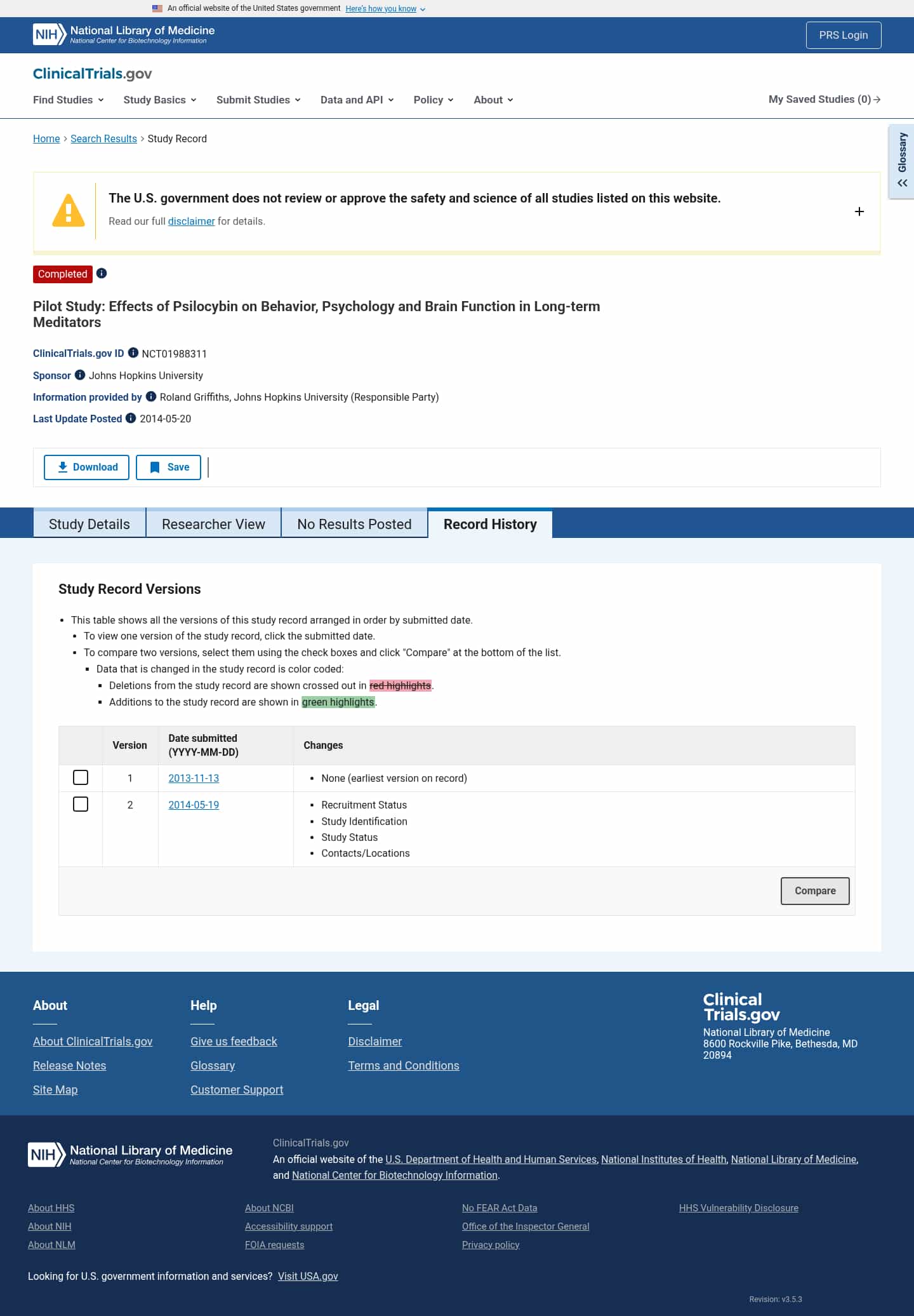 Latest website image capture