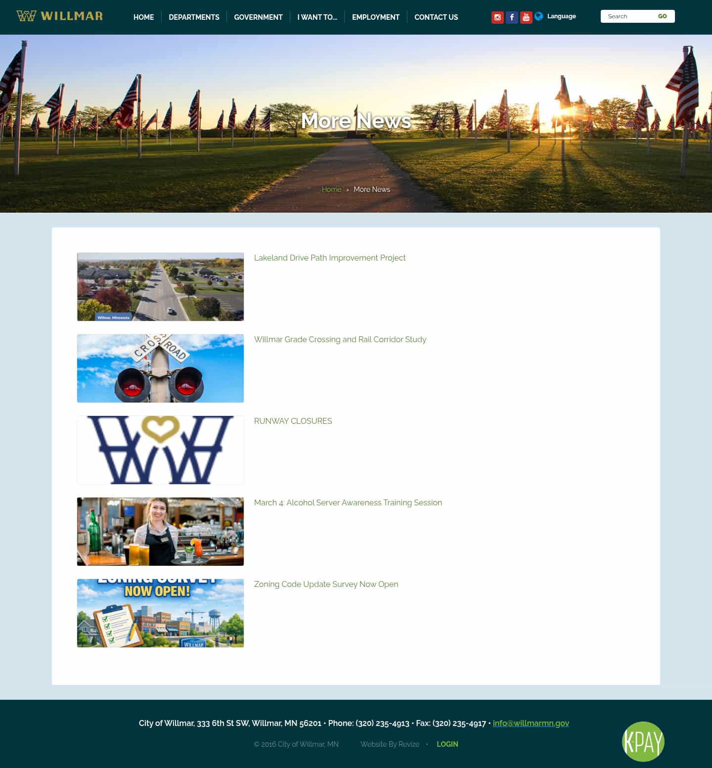 Latest website image capture