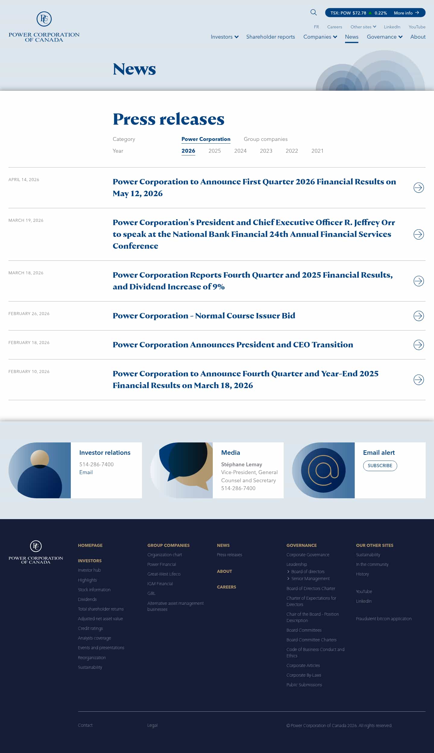 Latest website image capture