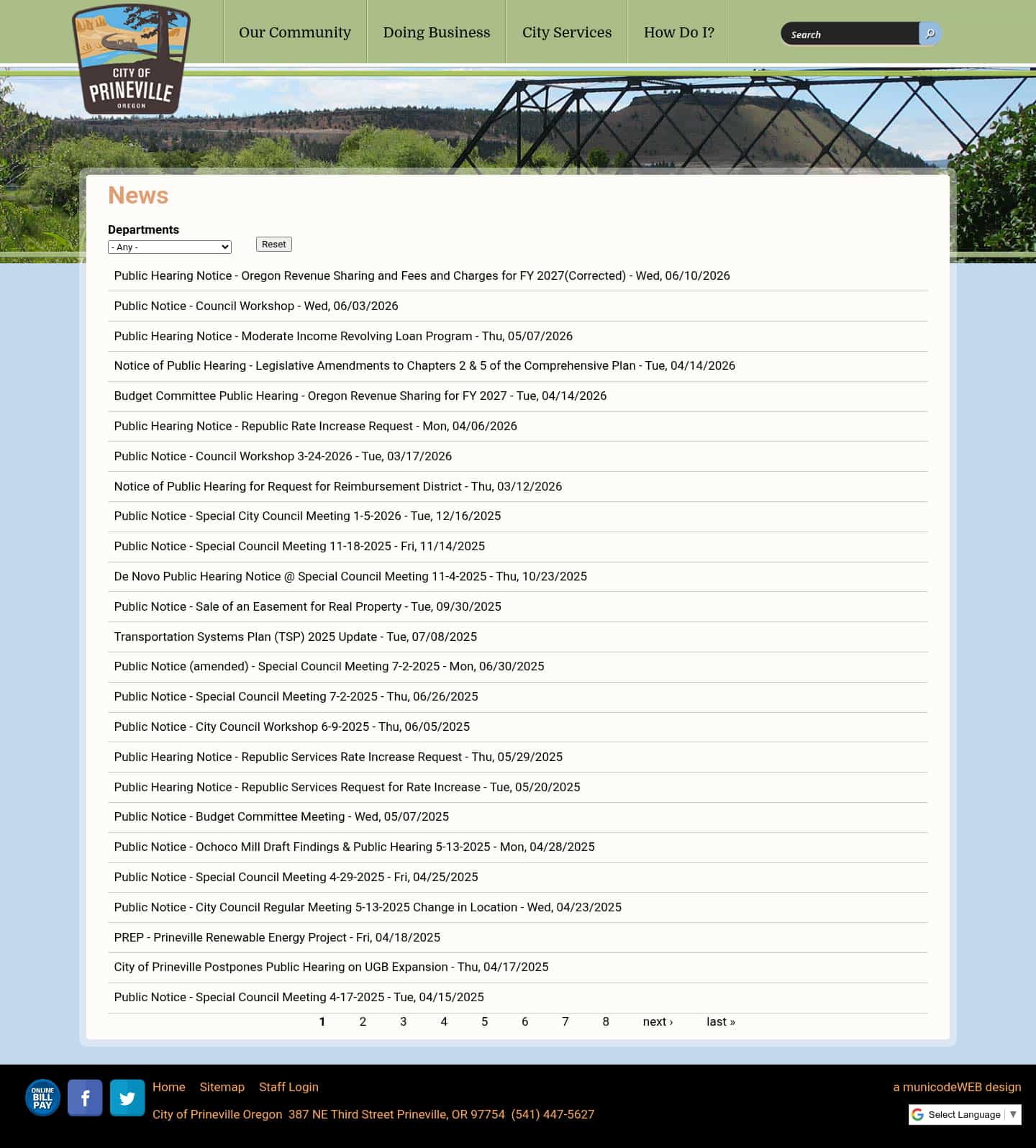 Latest website image capture