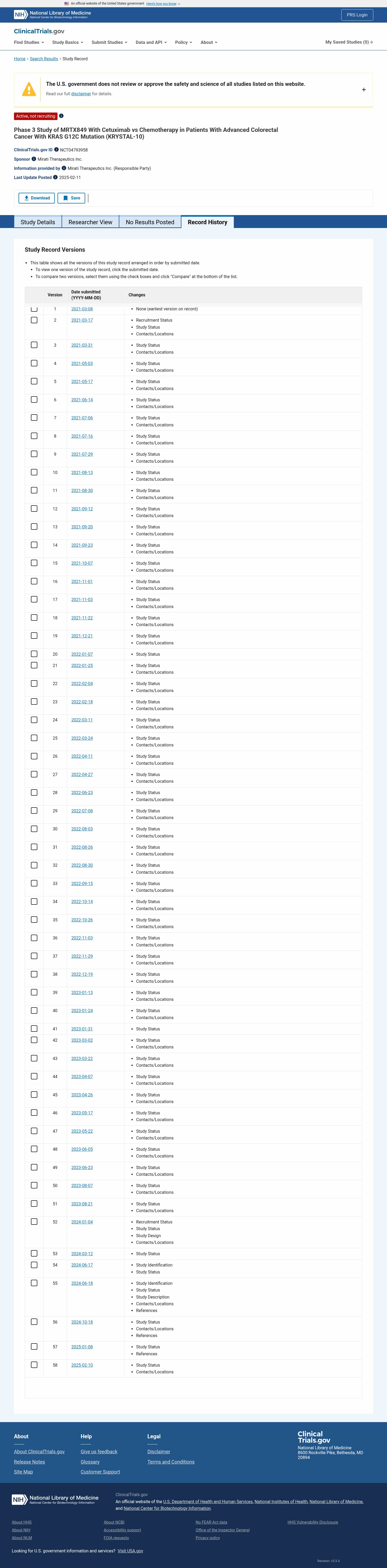 Latest website image capture