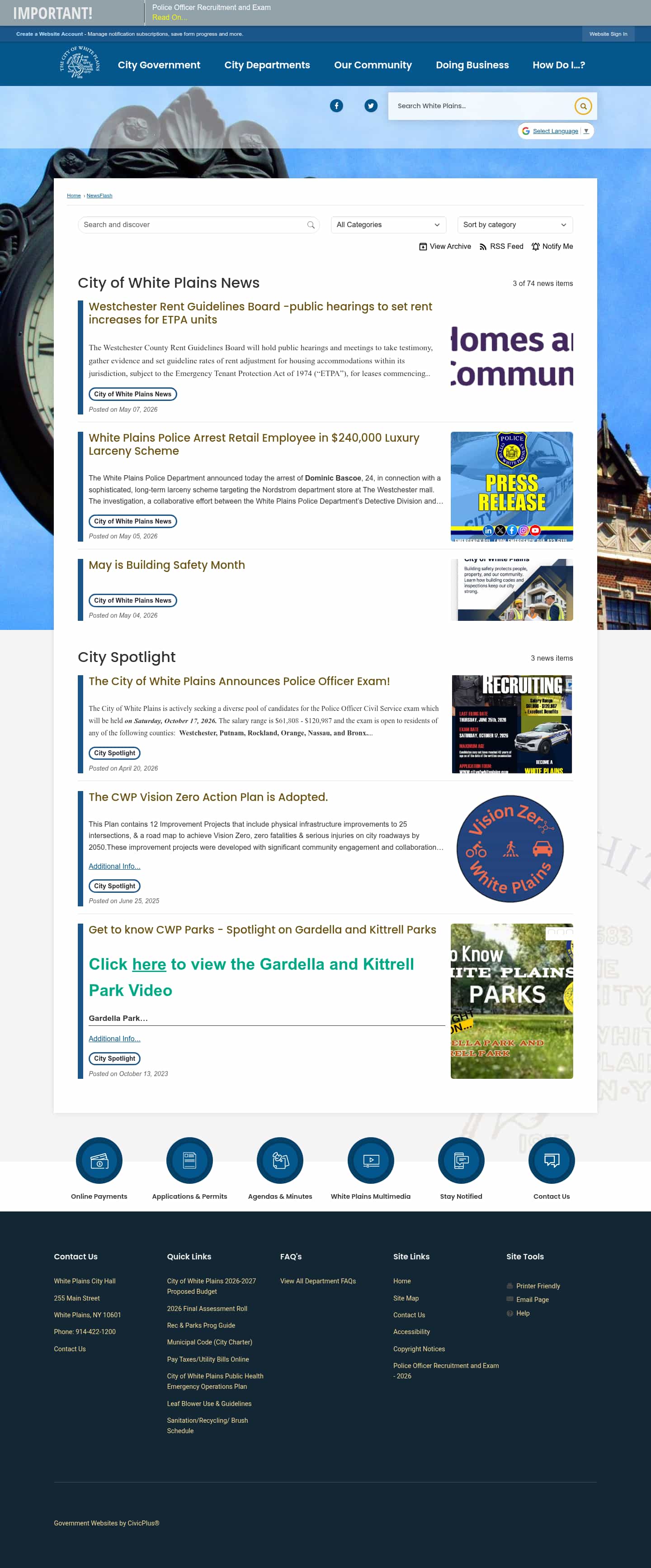 Latest website image capture