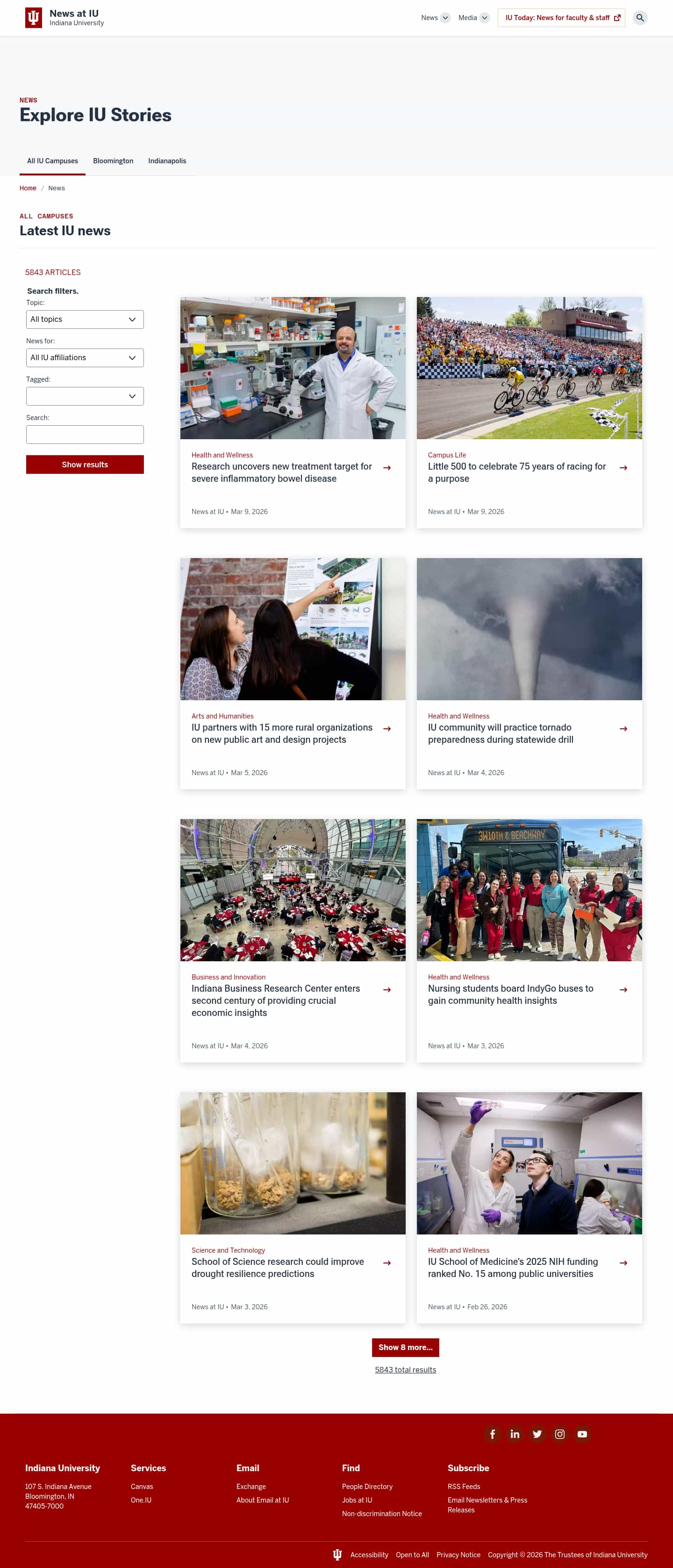 Latest website image capture